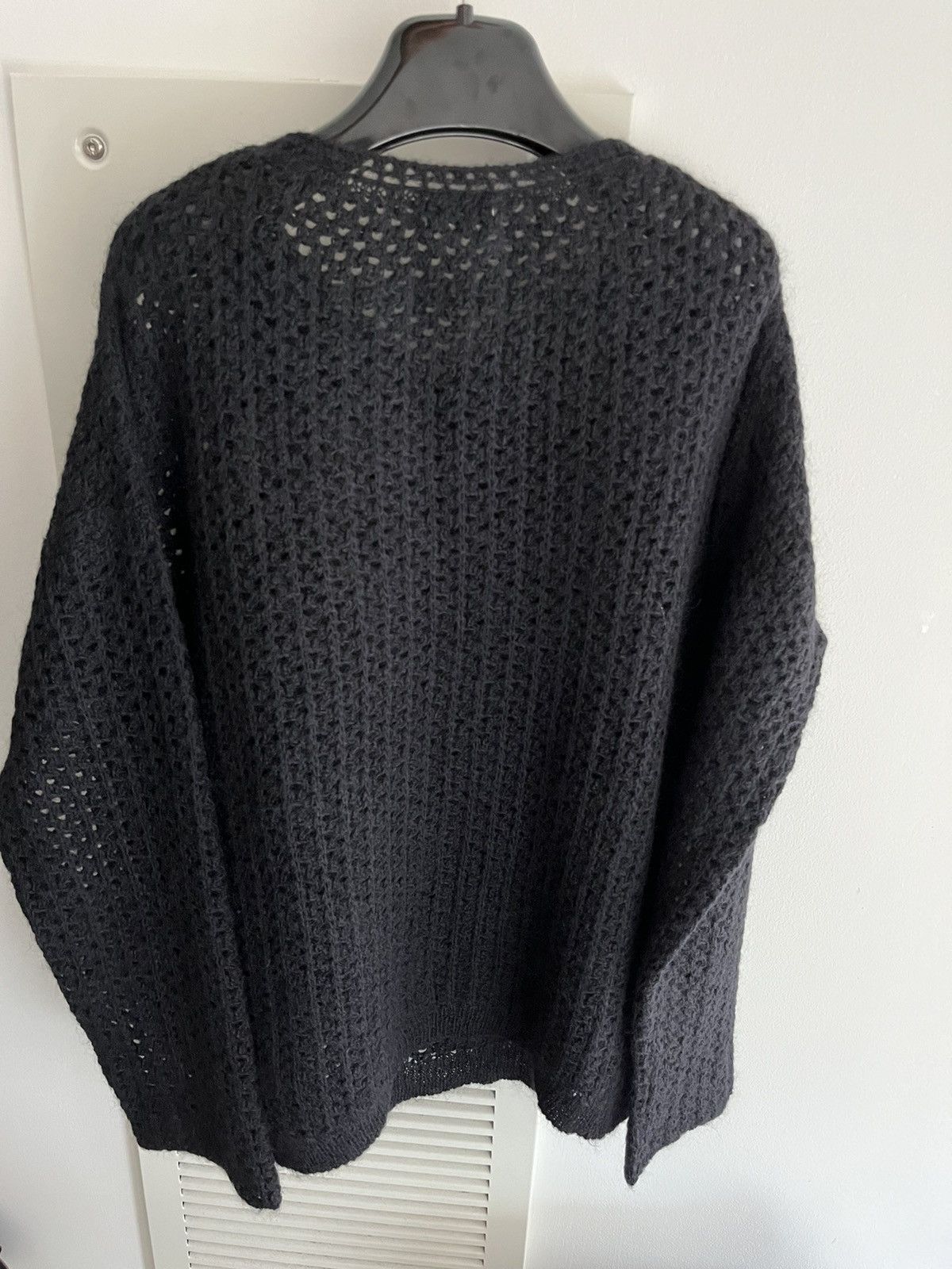 Saint Laurent Paris Rare Super Runway Saint Laurent Trashed Celebrity Sweater Size US XL / EU 56 / 4 - 18 Thumbnail