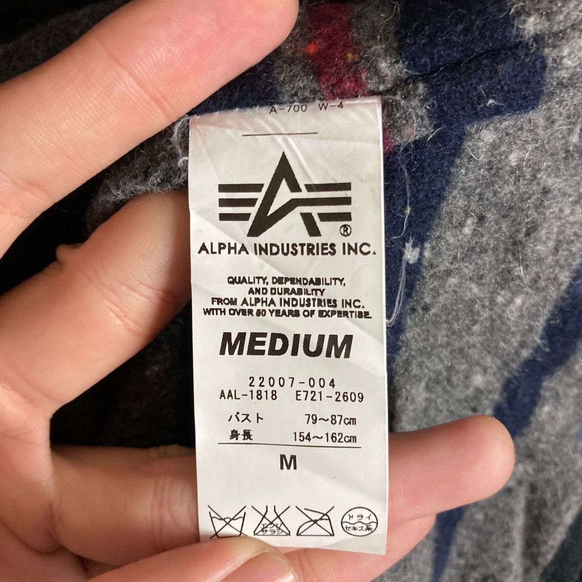 Alpha Industries Vintage Alpha Industries Collab with Lee Storm Rider Fish Size US M / EU 48-50 / 2 - 6 Thumbnail