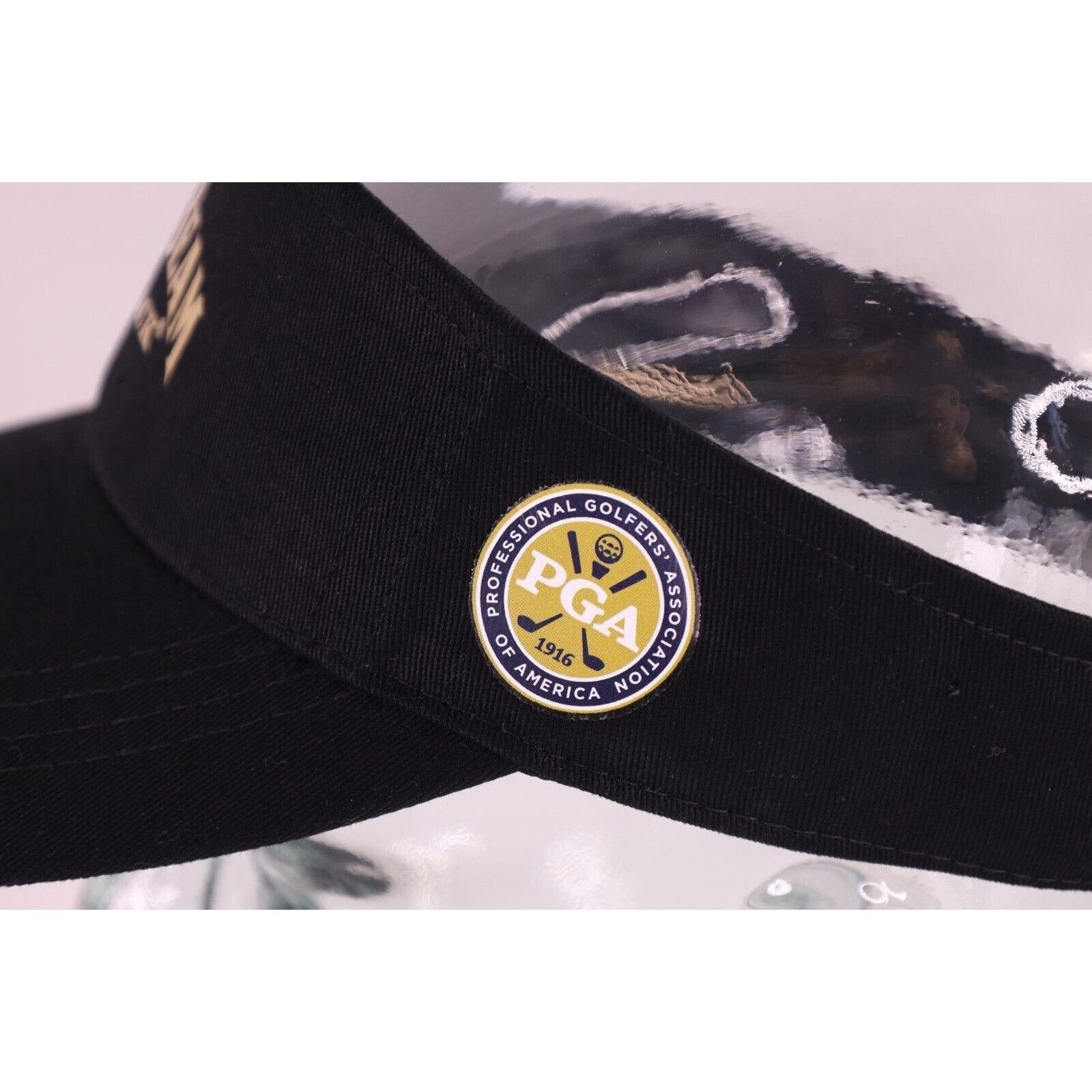 Vintage Streetwear Jim Beam Black PGA Tour Golfing Golf Visor Hat Size ONE SIZE - 4 Thumbnail