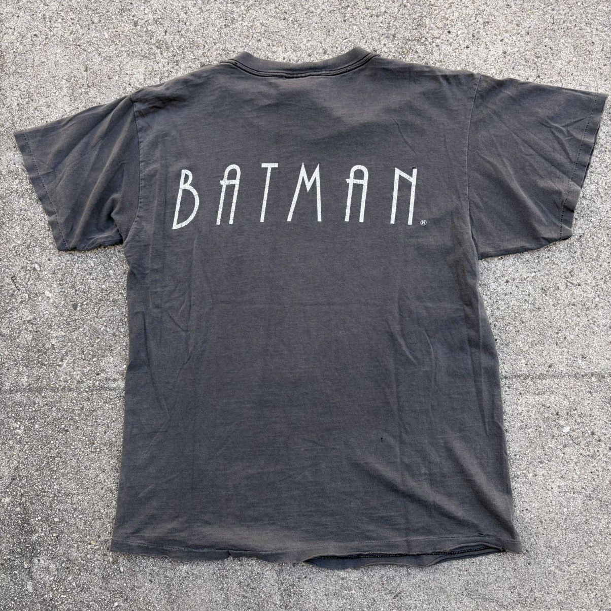 Vintage 1992 Batman Animated Series Faded Thrashed Rare Tee Size L Size US L / EU 52-54 / 3 - 3 Thumbnail