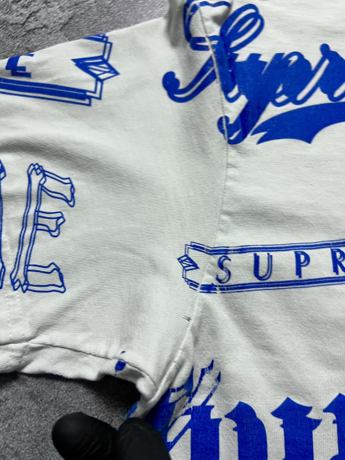 Supreme Vintage Supreme Multi Logo Tee Shirt Monogram Size US S / EU 44-46 / 1 - 17 Thumbnail