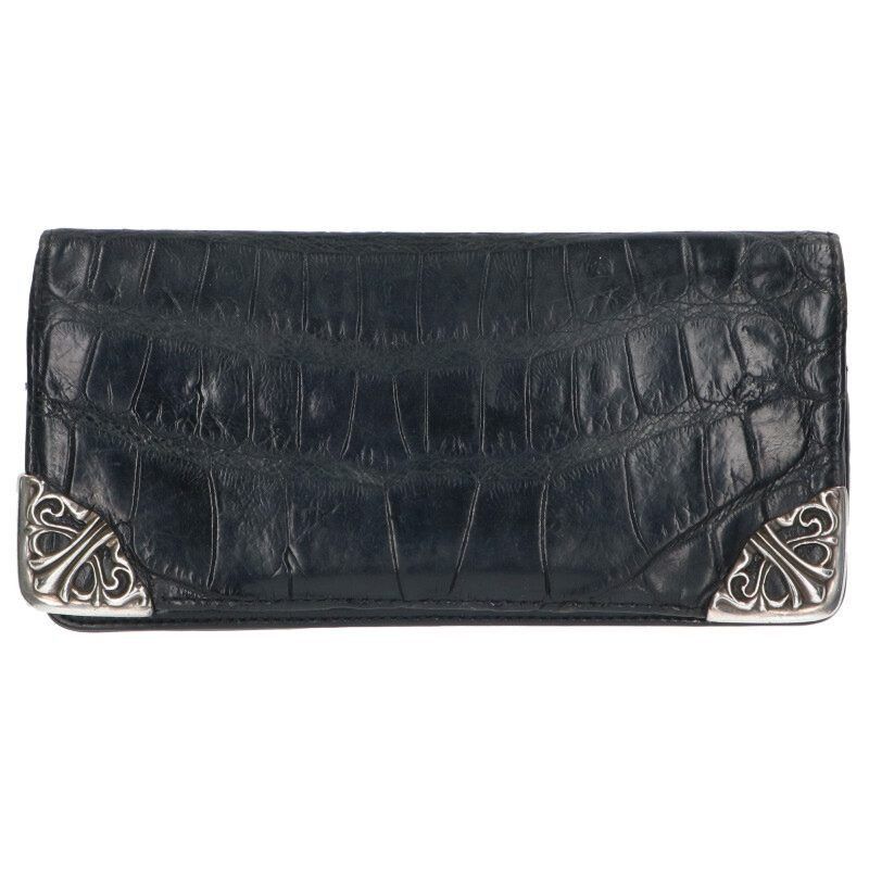 Chrome Hearts Chrome Hearts Alligator Leather Wallet Single Fold Size ONE SIZE - 1 Thumbnail