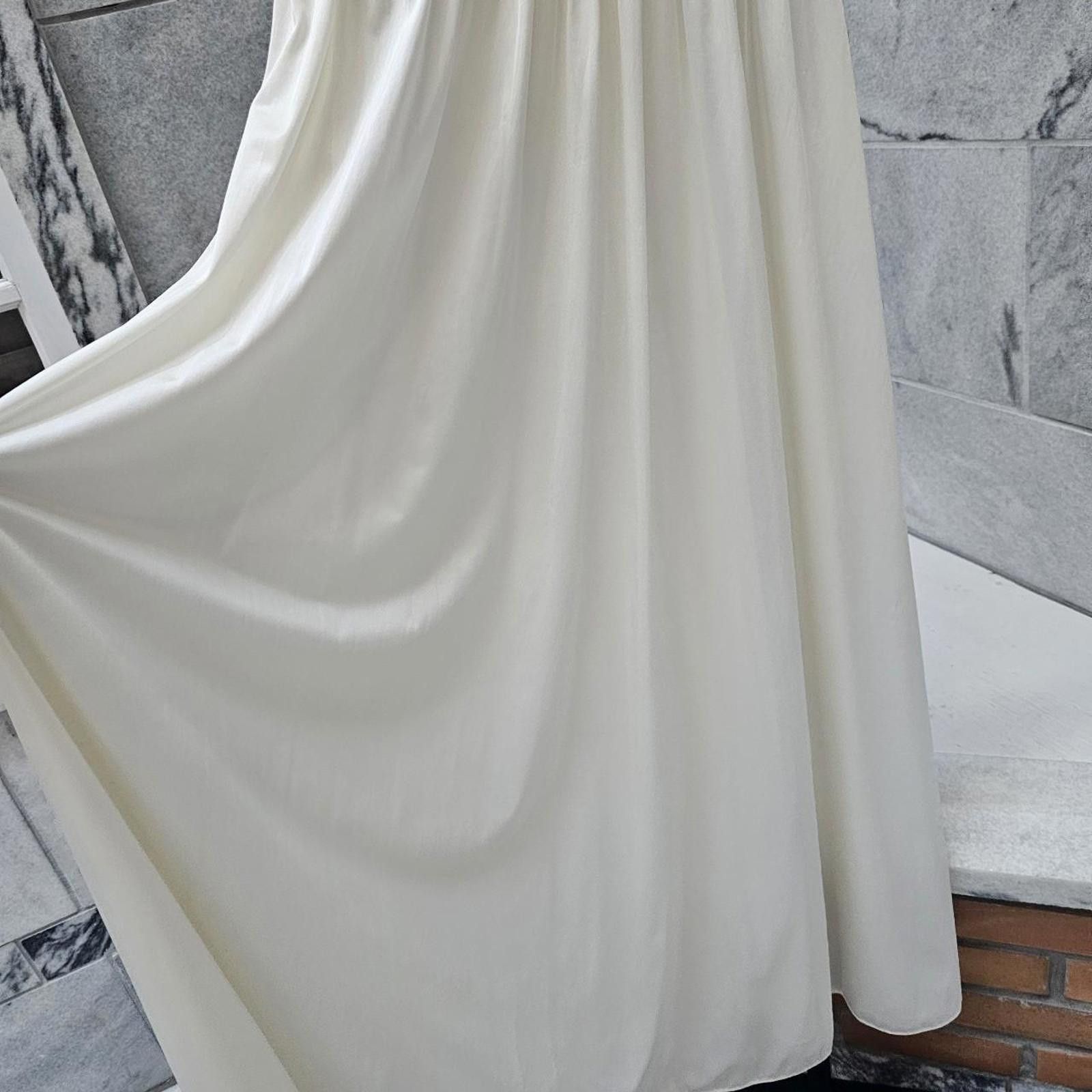 Other Women's Cream Vintage Lace Slip Dress Size S / US 4 / IT 40 - 3 Thumbnail