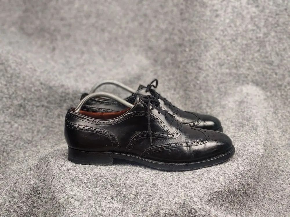 Church's Church's Burwood Polished Binder Brogue Black Leater shoes Size US 10 / EU 43 - 1 Thumbnail