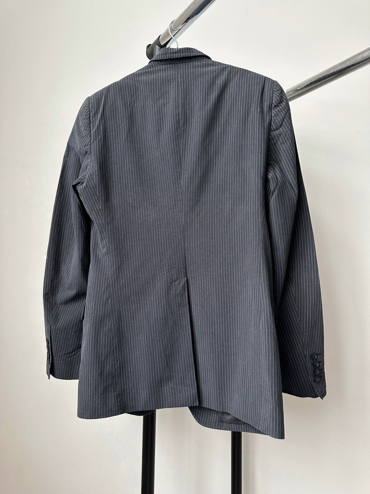 Dolce & Gabbana Vintage Dolce & Gabbana Luxury Striped Suit Blazer Pants Size 48S - 8 Thumbnail