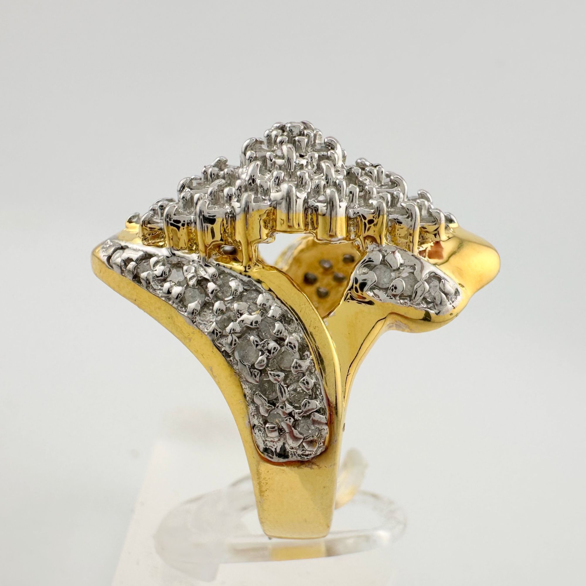 Other Marquise Cut 1.00 Ct Diamond Cluster Ring Size 8 Size ONE SIZE - 3 Thumbnail