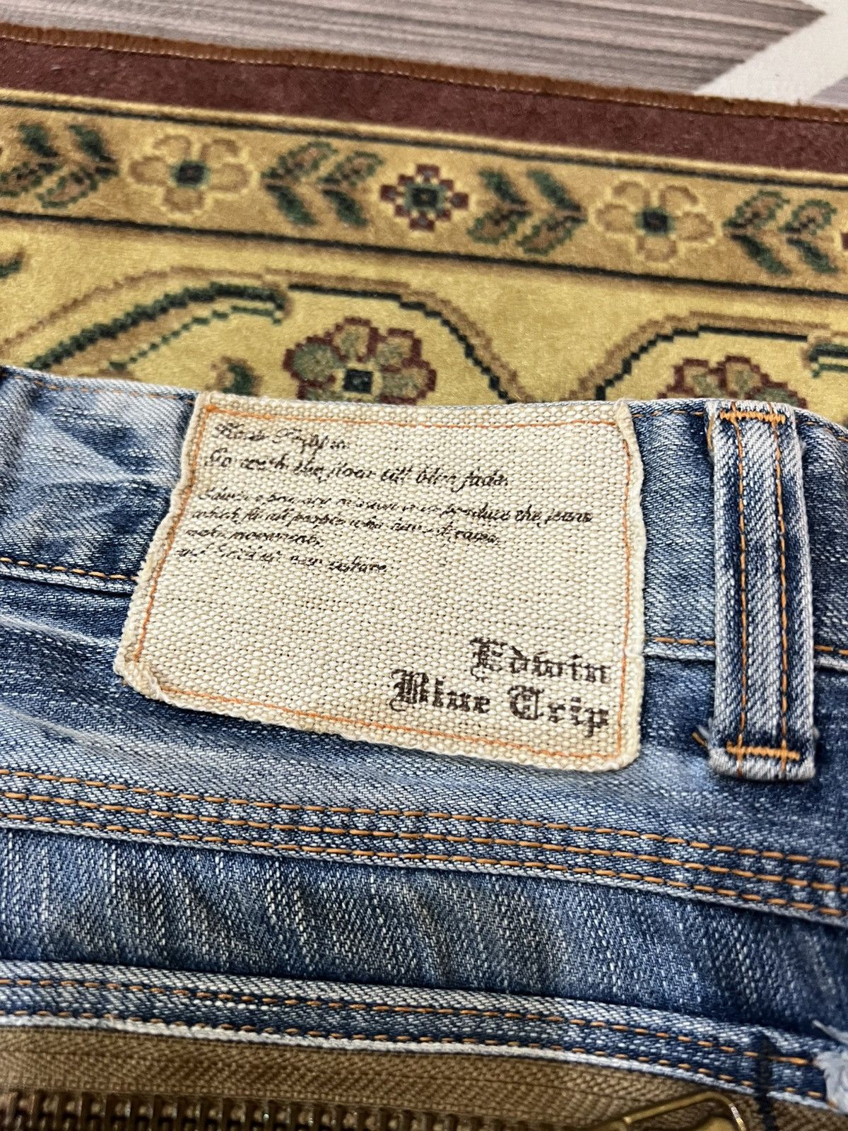 Edwin Edwin 503 Blue Trip Faded Jean Size US 32 / EU 48 - 22 Thumbnail