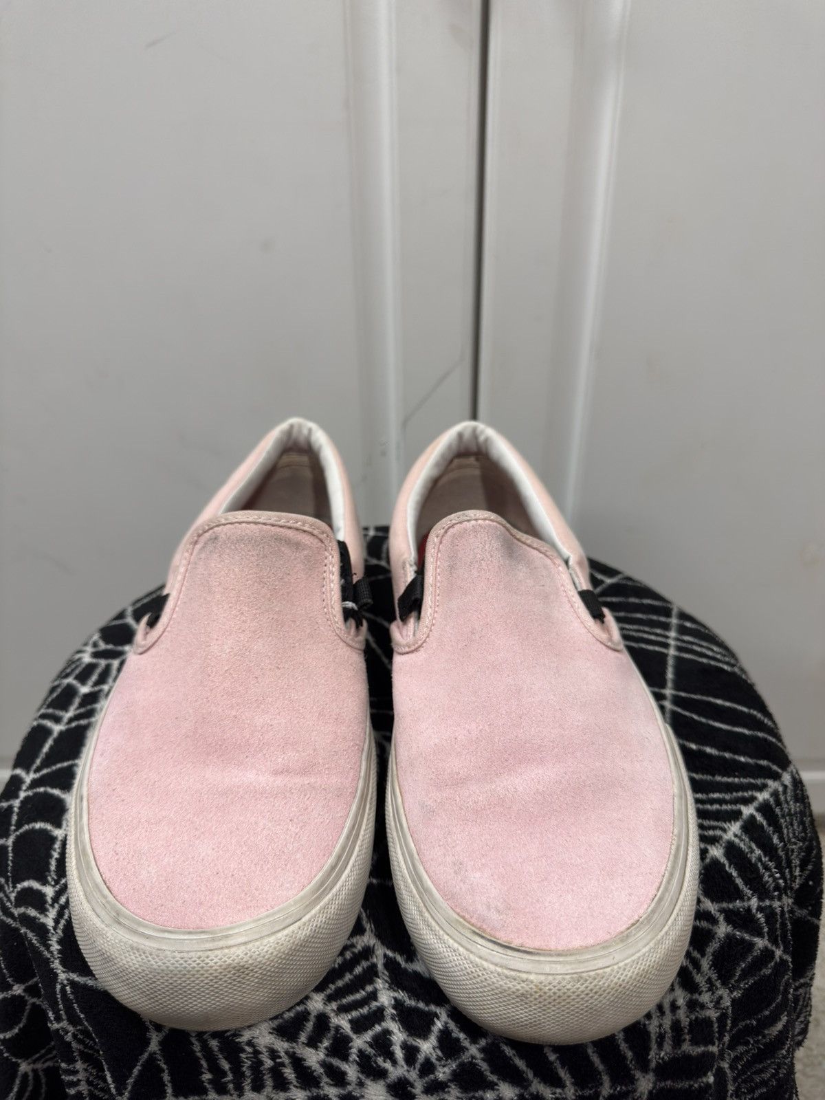 Vans Pastel Pink suede van slip ons Size US 10 / EU 43 - 3 Thumbnail