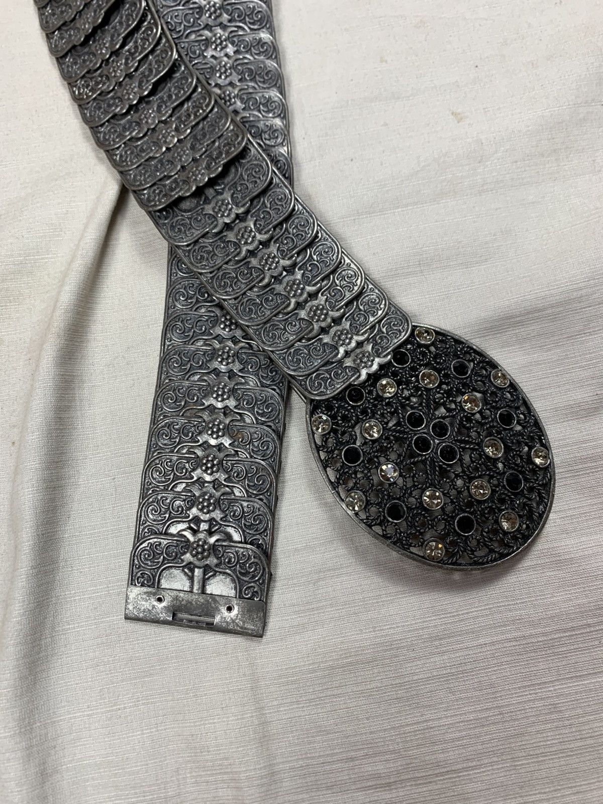 If Six Was Nine Silver metal kmrii styled belt Size ONE SIZE - 2 Thumbnail
