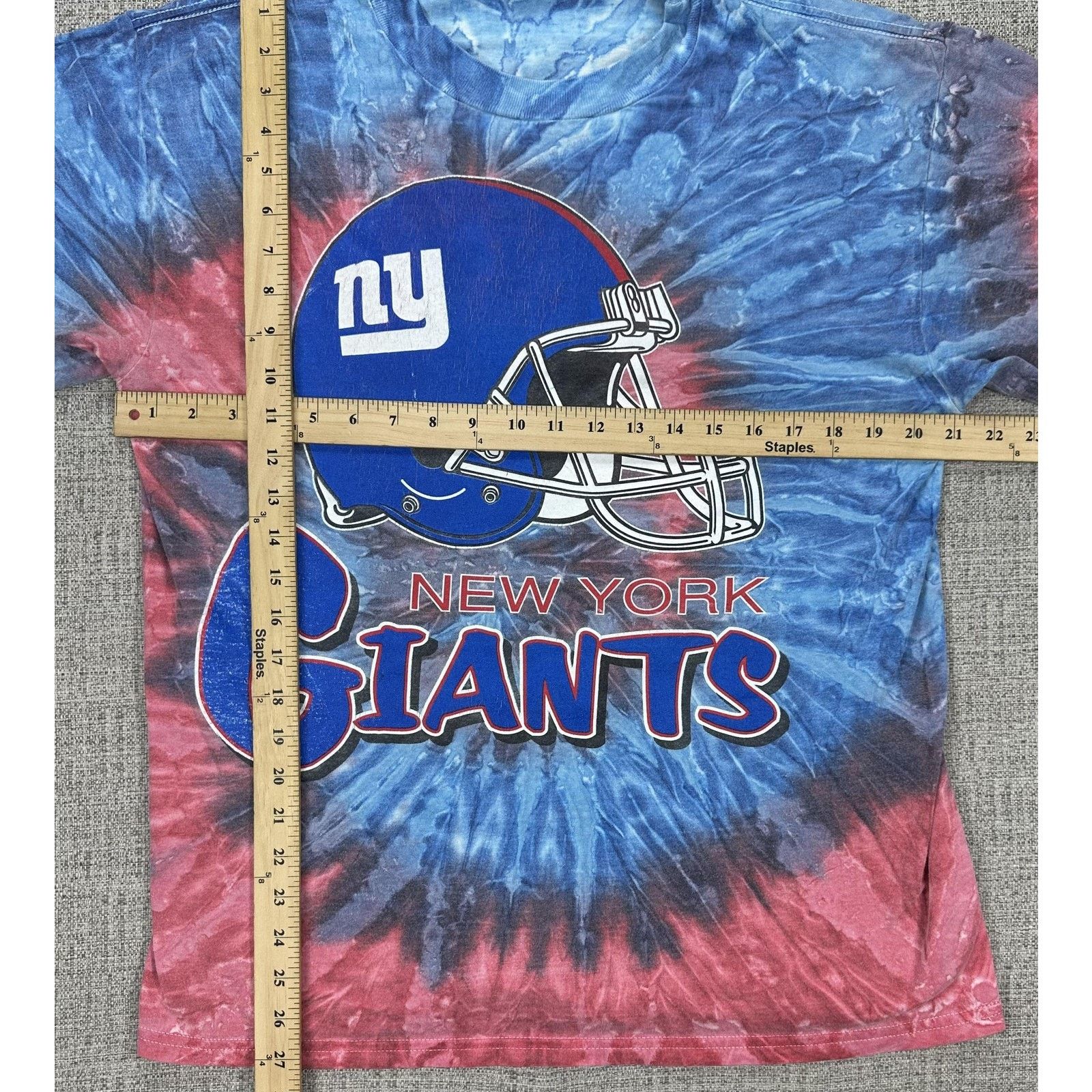 Other New York Giants Shirt Sz L Big Helmet Tie Dye True Fan 90s Size US L / EU 52-54 / 3 - 2 Thumbnail
