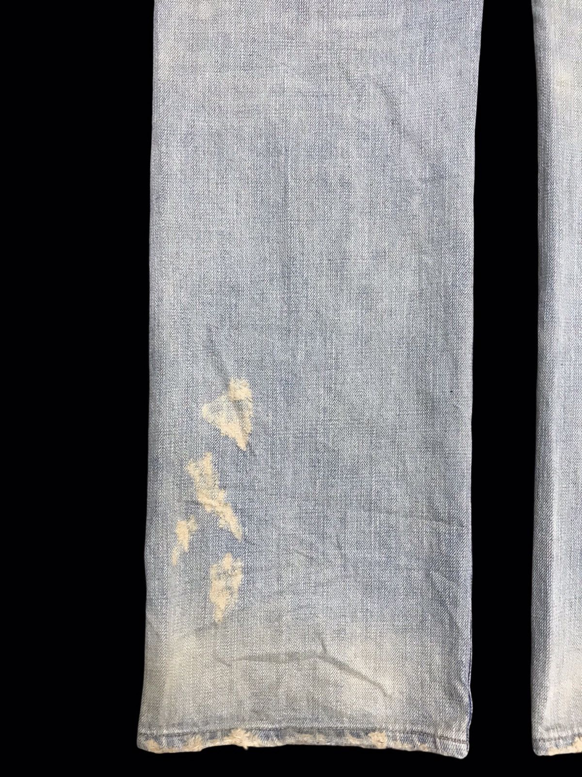 Japanese Brand 💥HIGH END SEDITIONARIES💥GOA MUD WASH DISTRESSED DENIM F373 Size US 31 - 17 Thumbnail