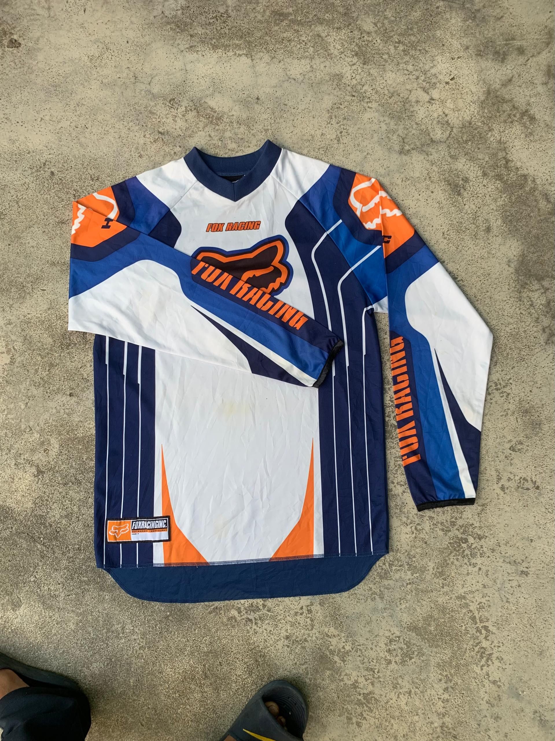Fox Racing Vintage Fox Racing Motocross Jersey Size US M / EU 48-50 / 2 - 3 Thumbnail