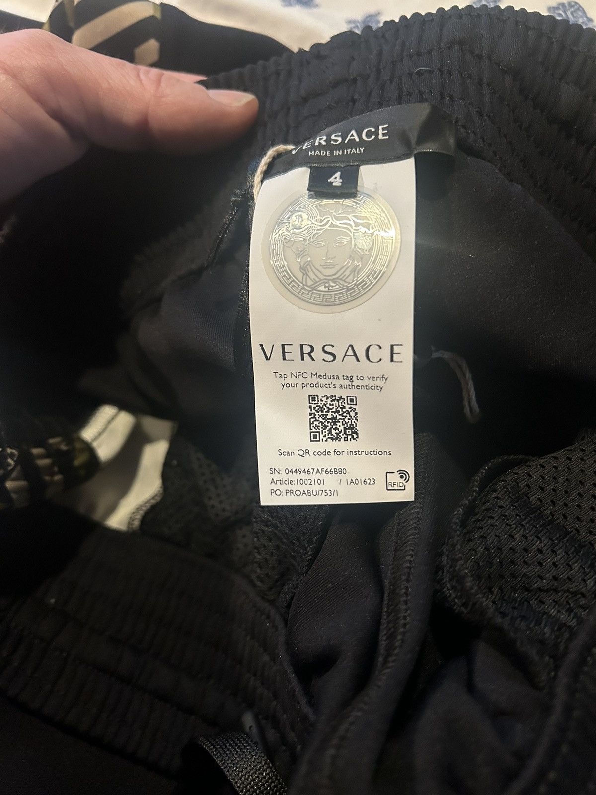 Designer × Versace Versace monogram pants Size US 32 / EU 48 - 6 Thumbnail