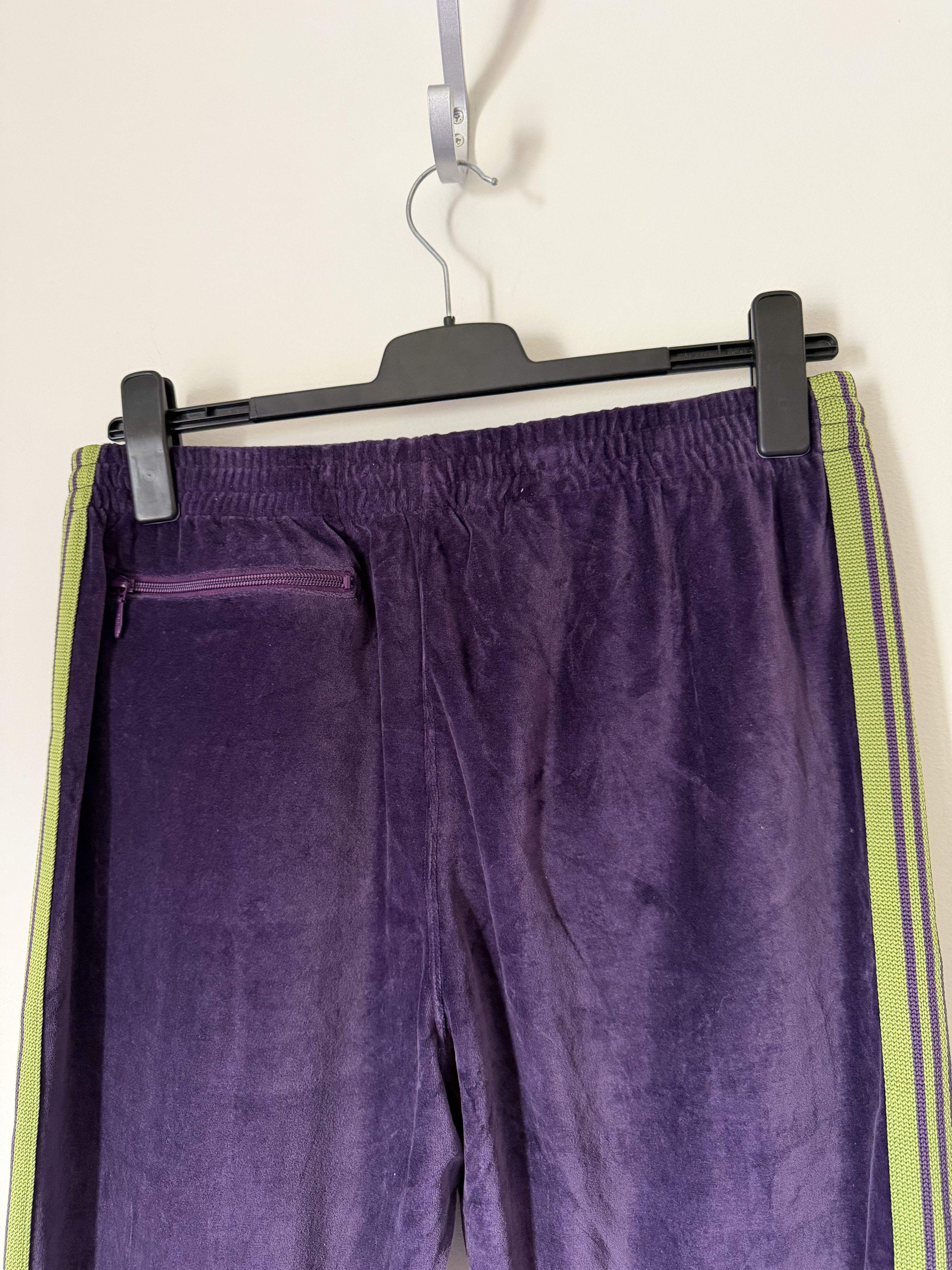 Needles Needles Velour Narrow Track Pants in Purple Size US 34 / EU 50 - 5 Thumbnail