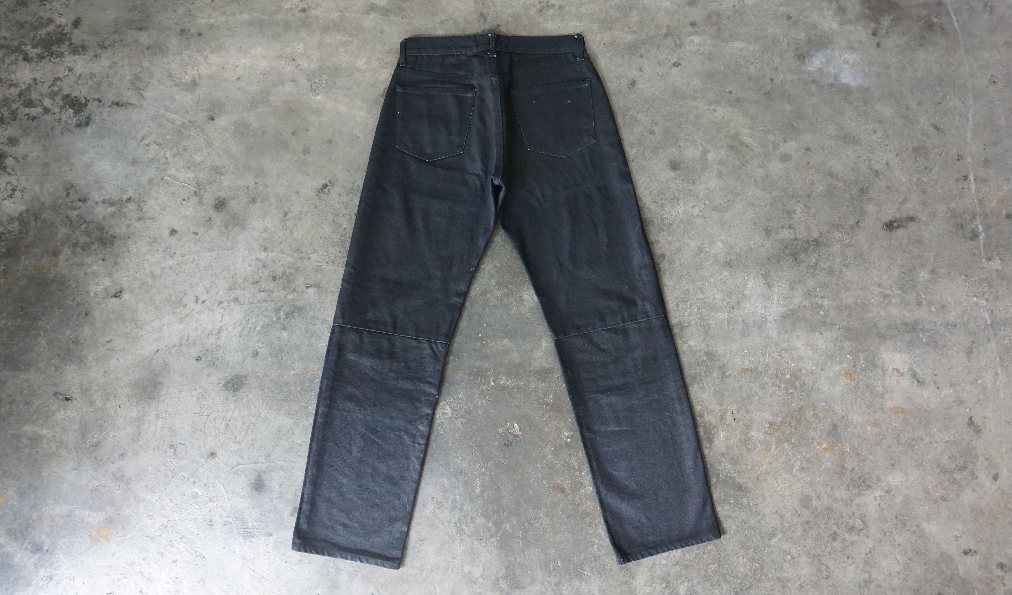 Japanese Brand Spellbound Waxed Jeans w28 Size US 28 / EU 44 - 4 Thumbnail
