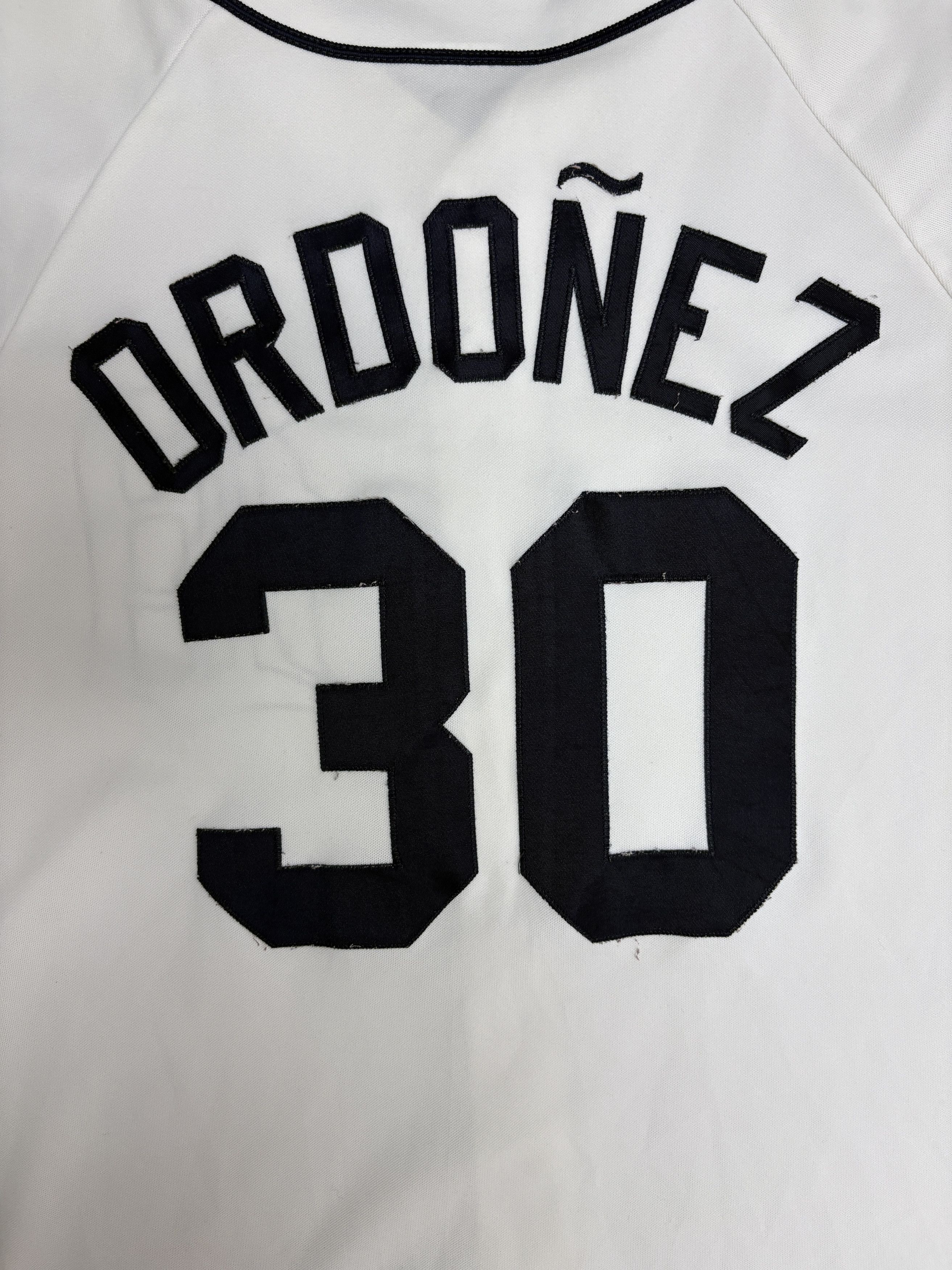 Majestic Detroit Tigers Magglio Ordóñez Vintage White Baseball Jersey Size US XL / EU 56 / 4 - 5 Thumbnail