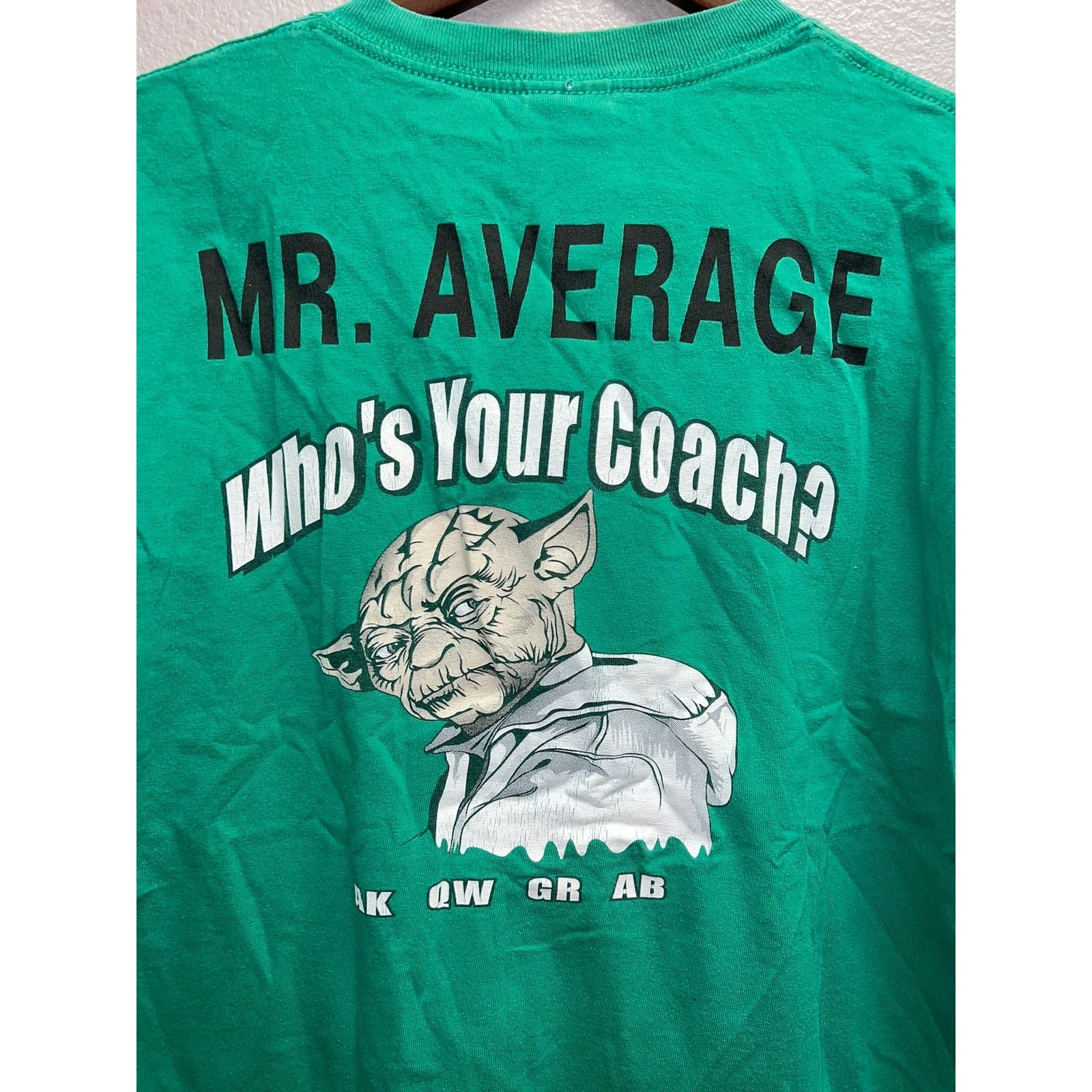 Gildan Vintage Malcolm XC Shirt Yoda Graphic Tee Medium 2005 2000s Size US M / EU 48-50 / 2 - 6 Thumbnail