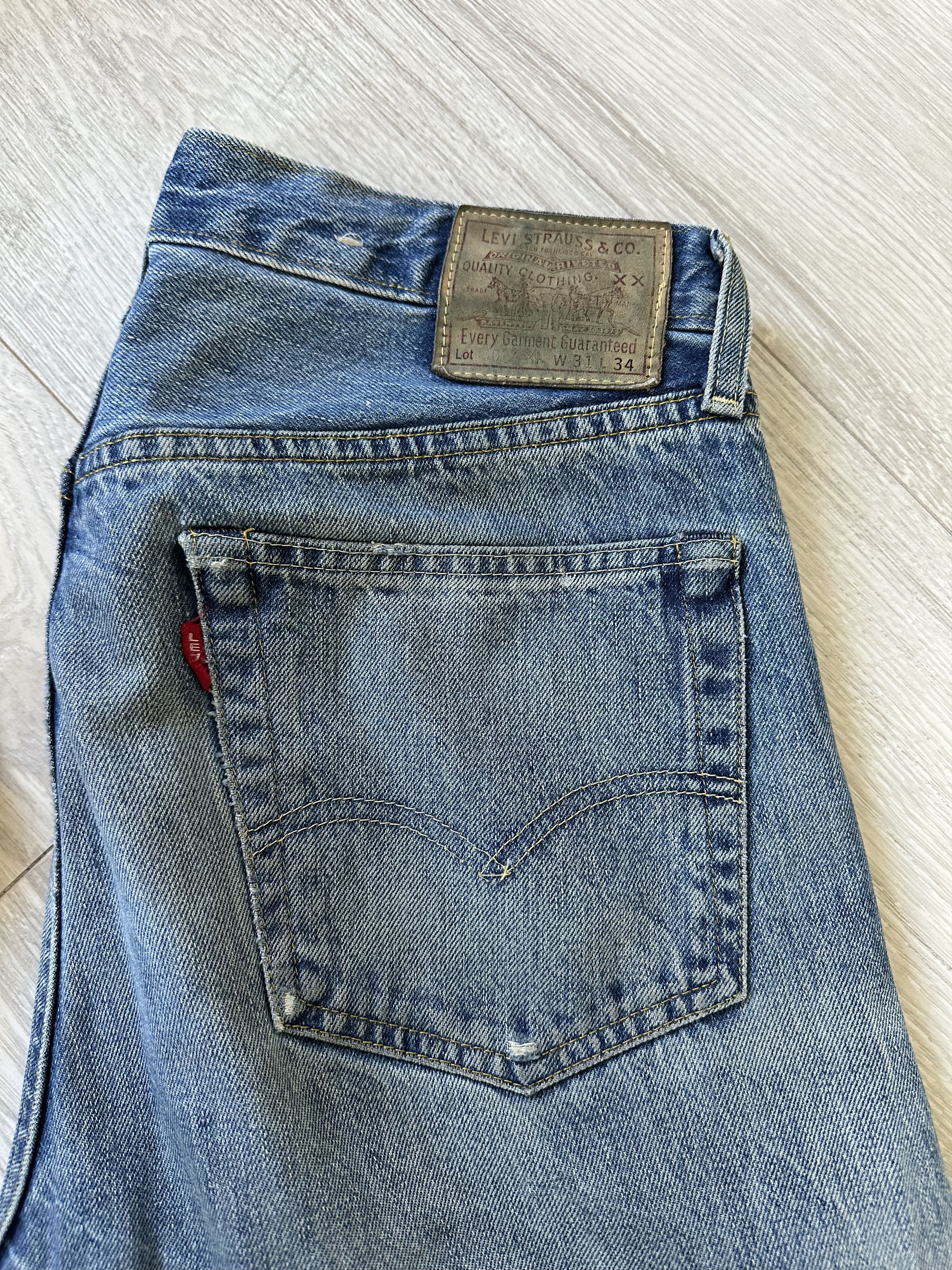 Levi's × Levi's Vintage Clothing LVC Levi's Vintage Clothing 1954 501 W31 L29 Selvedge Big E Size US 31 - 9 Thumbnail