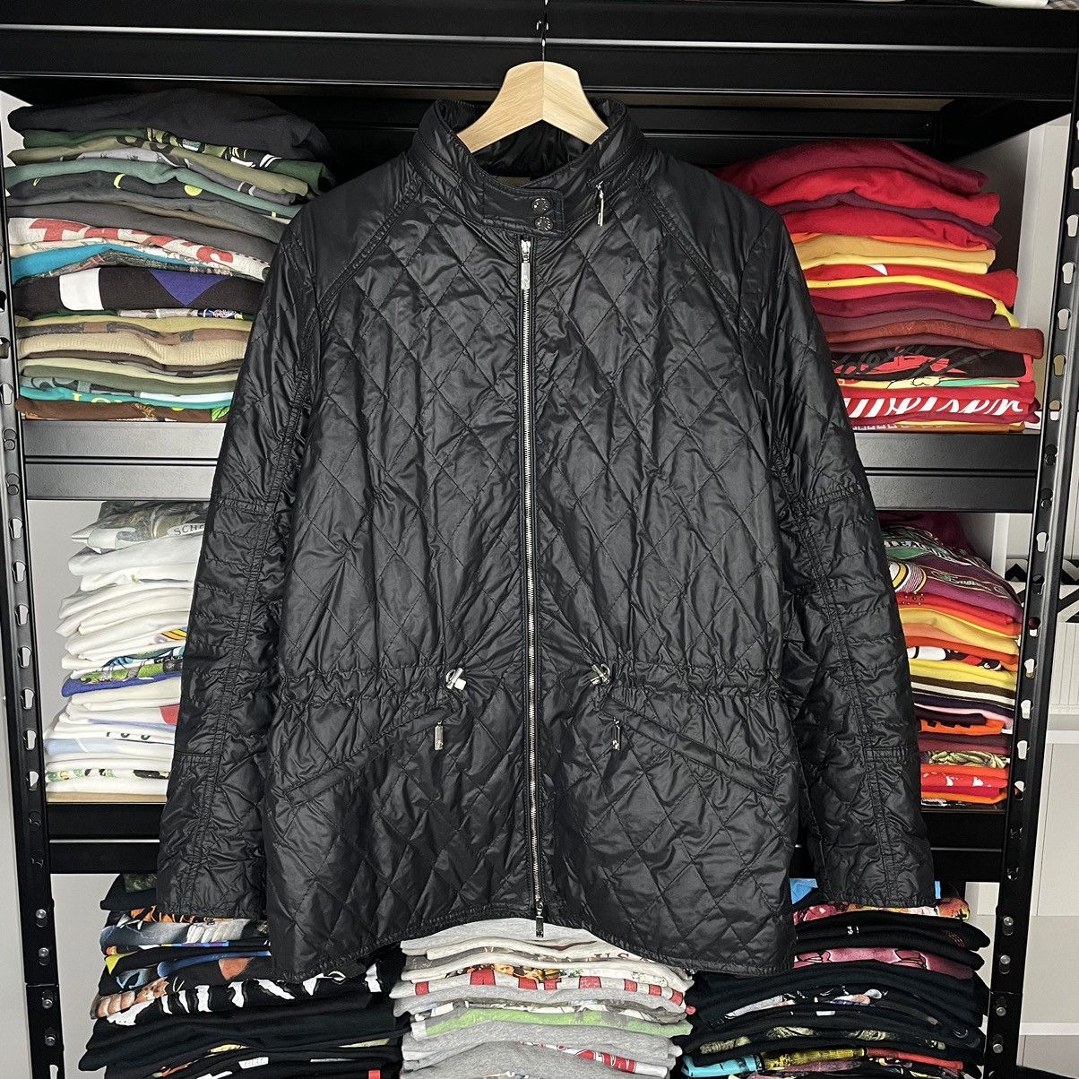 Designer × Moncler Moncler Coat Jacket Black Logo Hooded Y2K Retro Size M / US 6-8 / IT 42-44 - 1 Thumbnail