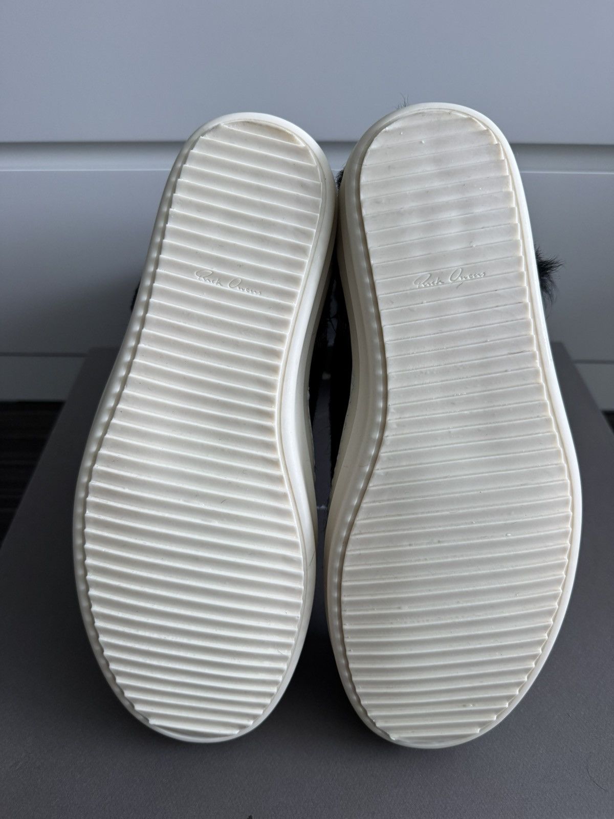 Rick Owens RICK OWENS PONY BLACK MILK CARGOBASKETS Size US 9 / EU 42 - 10 Thumbnail