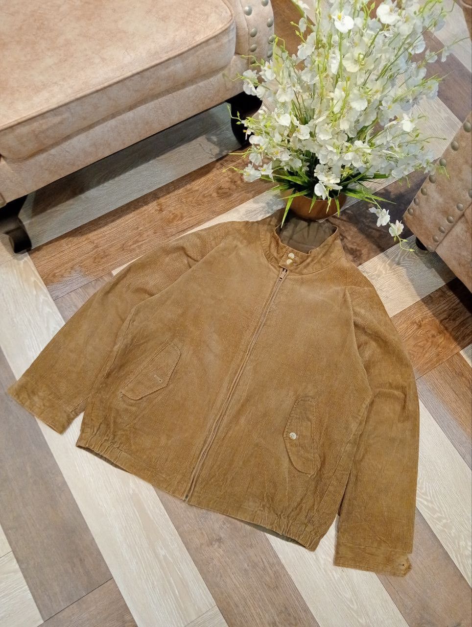 Beams Japan B:MING BY BEAMS JAPAN PERMA-PREST REVERSIBLE CORDUROY JACKET Size US XL / EU 56 / 4 - 3 Thumbnail