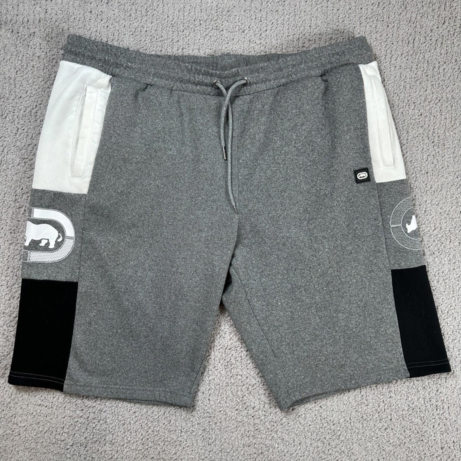 Ecko Unltd. Ecko Unltd Shorts Mens 3XL Gray Logo Graphic Athletic Size US 44 / EU 60 - 1 Thumbnail