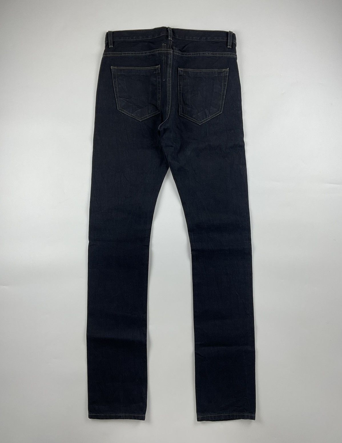 Rick Owens Rick Owens Hard Blue Detroit Cut Denim Size US 30 / EU 46 - 2 Thumbnail