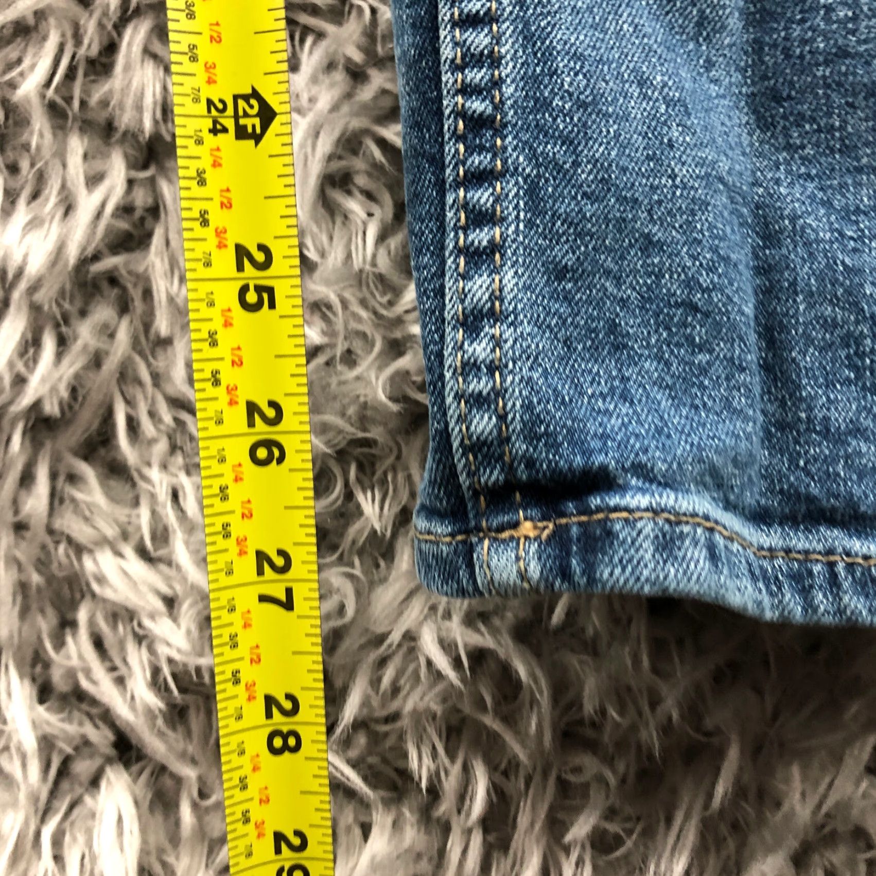 Old Navy Old Navy Jeans Skinny Mens 30x30 Dark Wash Blue Denim Cotton Blend Regular Mid Rise 5-Pocket Size US 30 / EU 46 - 3 Thumbnail