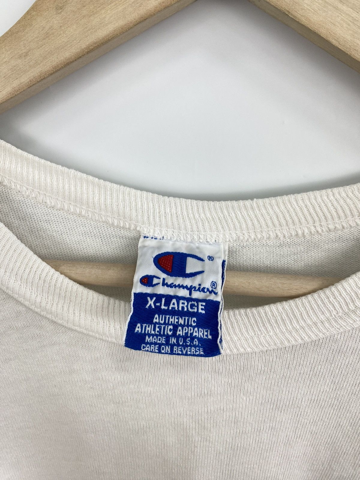Champion 🇺🇸 Vintage 90s Champion Made In USA T-shirt Retro Hype Y2K Size US XL / EU 56 / 4 - 5 Thumbnail