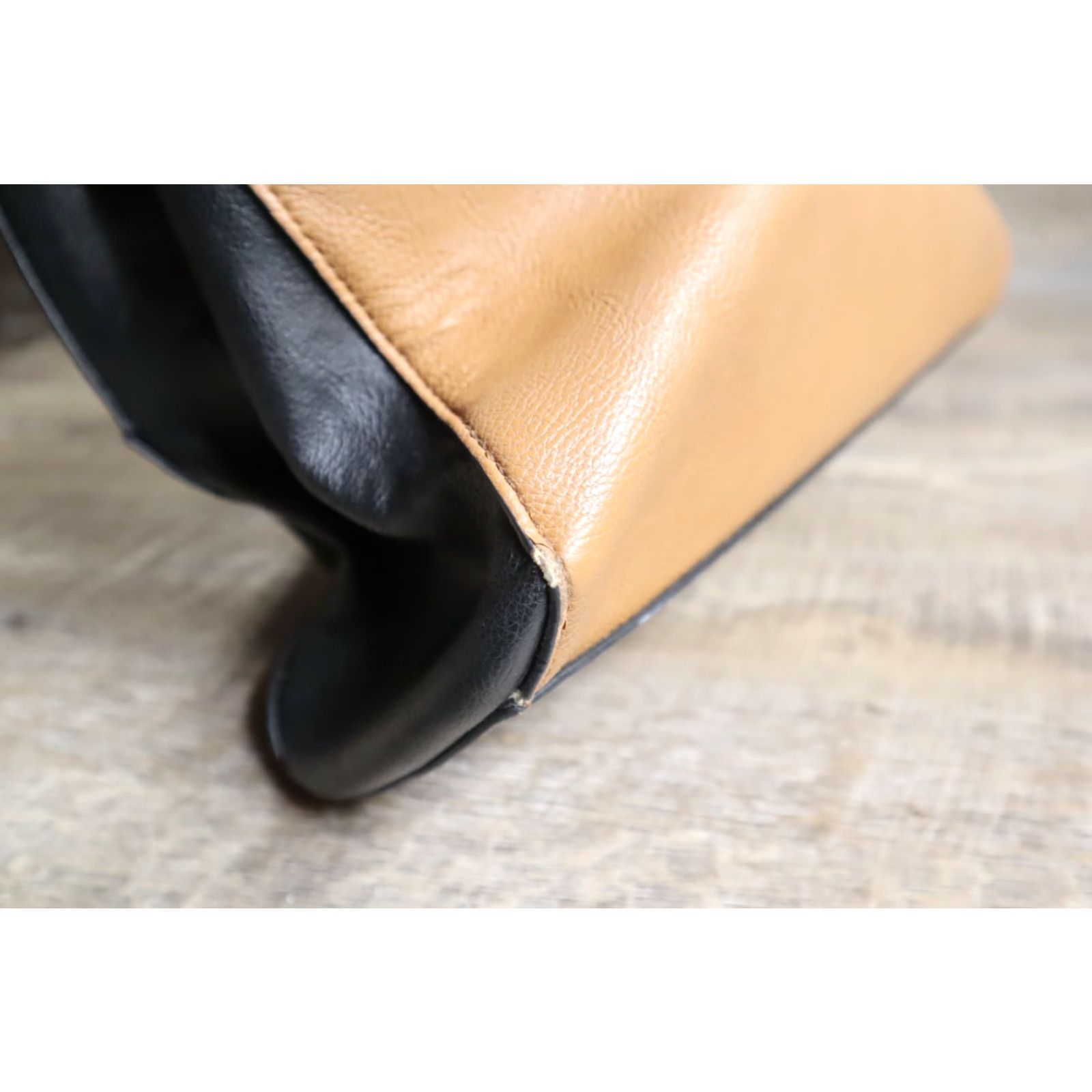 Nine West Nine West Purse Shoulder Bag Women Brown Leather Strap Pockets Pocketbook Size ONE SIZE - 5 Thumbnail