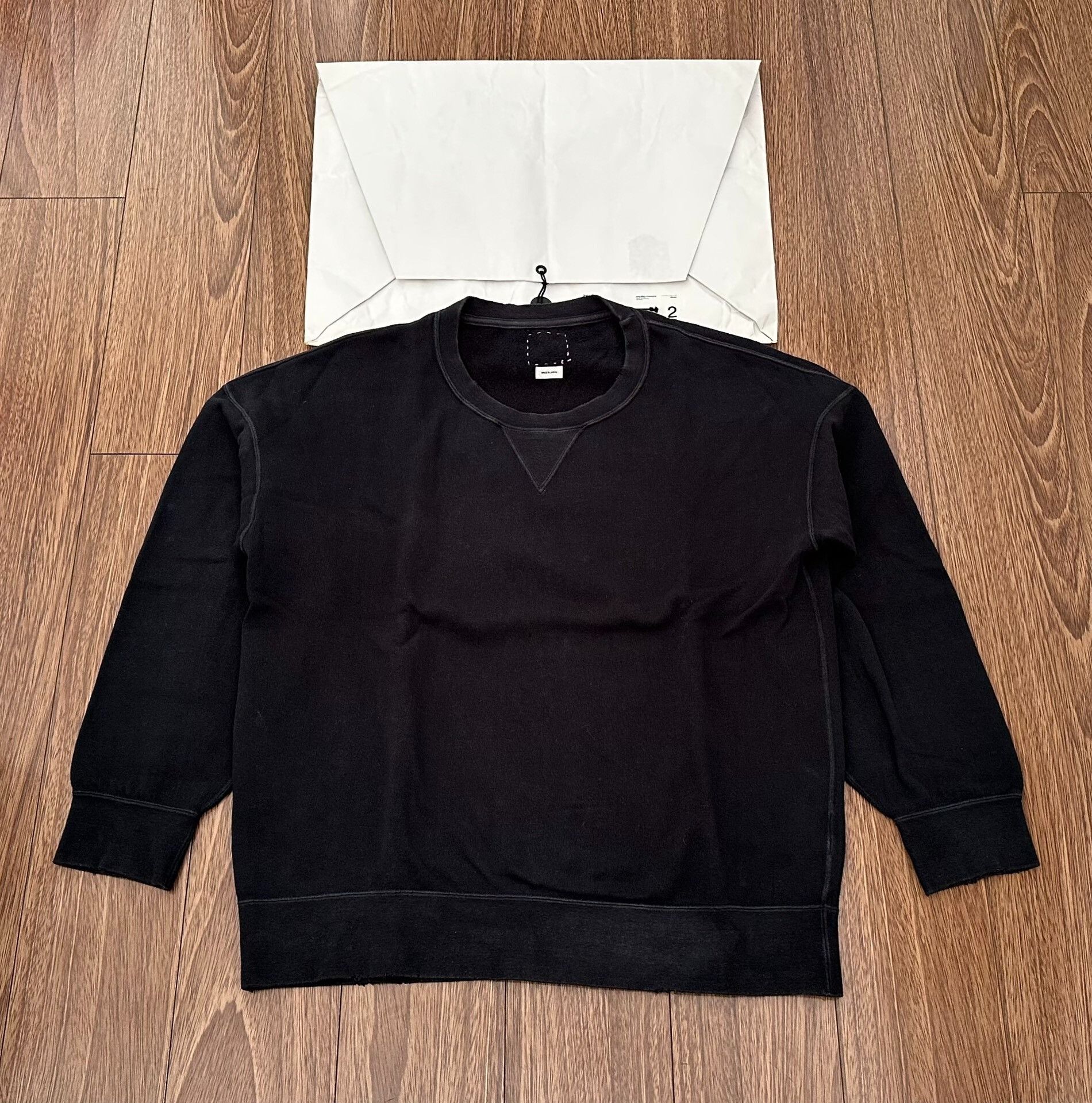 Visvim Visvim JUMBO SWEAT L/S (UNEVEN DYE) | Grailed