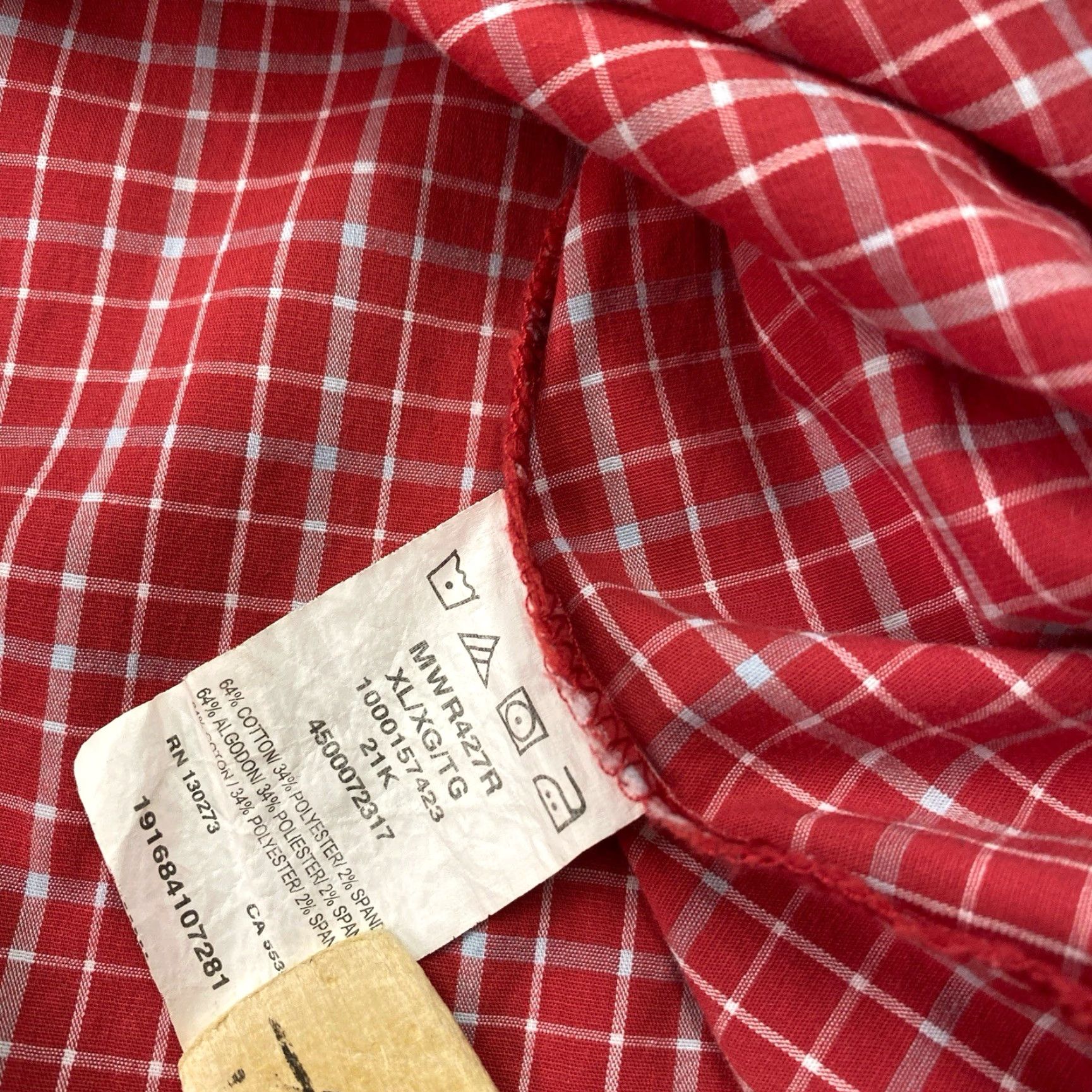 Wrangler VINTAGE Wrangler Western Shirt Mens XL Striped Long Sleeve Pearl Snap Rodeo Cowboy Size US XL / EU 56 / 4 - 5 Thumbnail