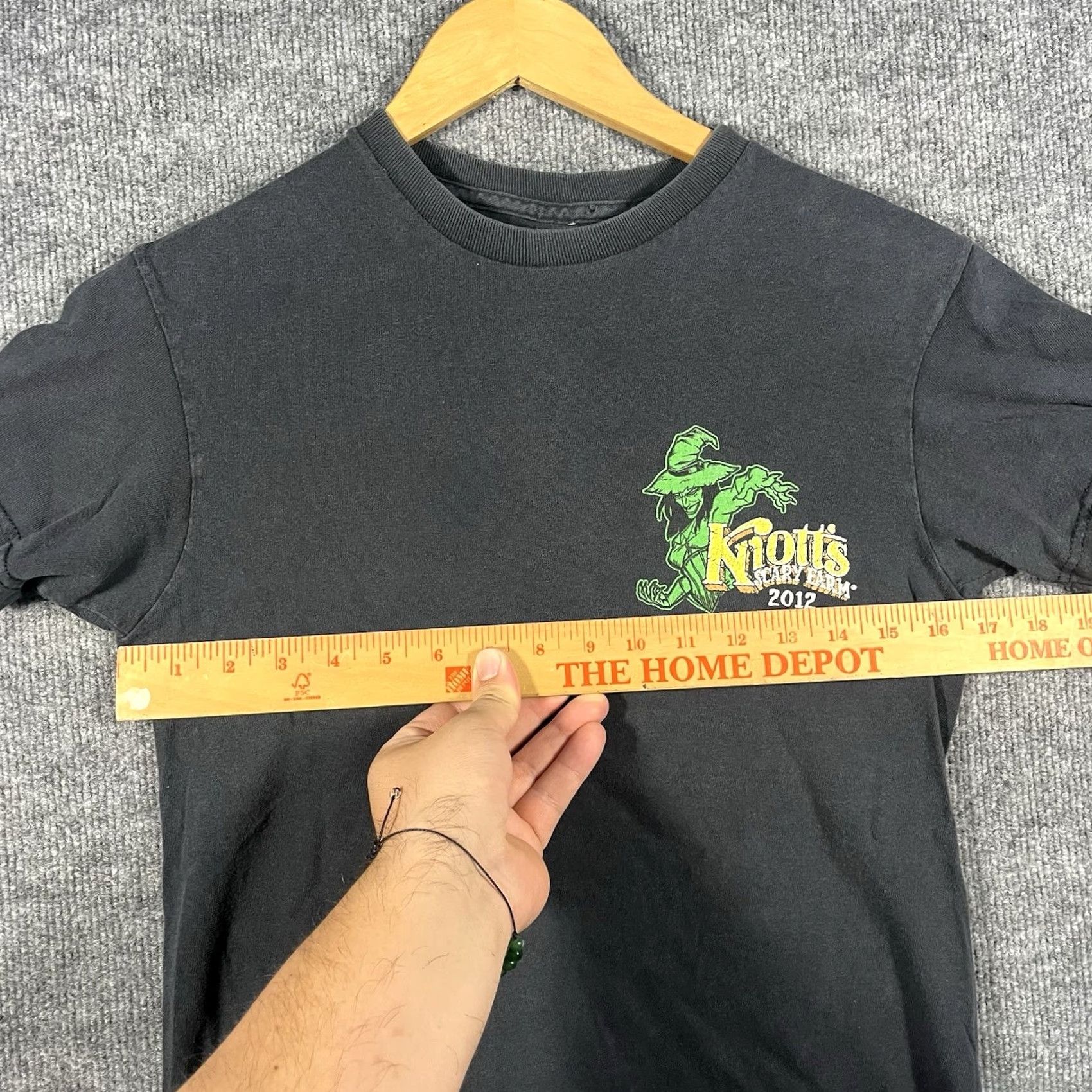 Vintage VINTAGE Knott's Halloween Haunt Small T-shirt Horror 30th Anniversary Mens Shirt Black S 2000s Size US S / EU 44-46 / 1 - 4 Thumbnail