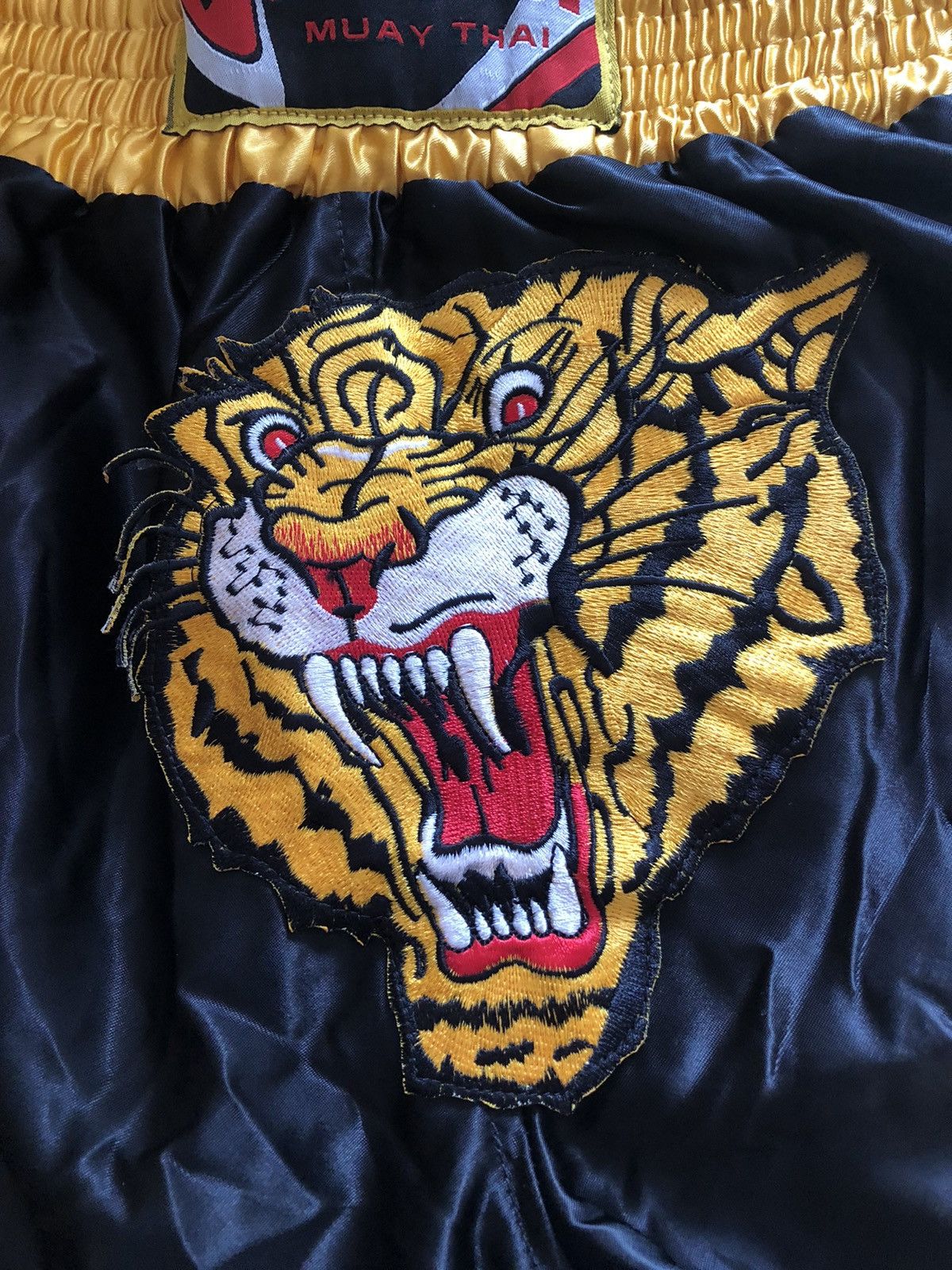 Japanese Brand RARE FARABI MUAY THAI BOXING TIGER SPORT SHORTS Size US 32 / EU 48 - 3 Thumbnail