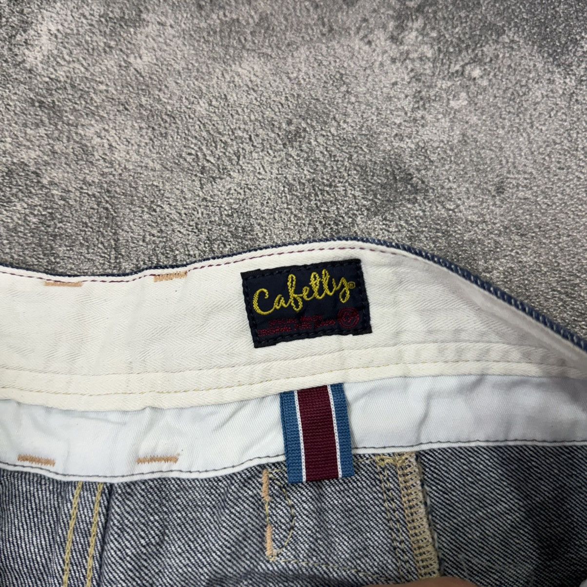 Japanese Brand Cafetty BushDenimPants multipcket buckleback Size US 30 / EU 46 - 6 Thumbnail