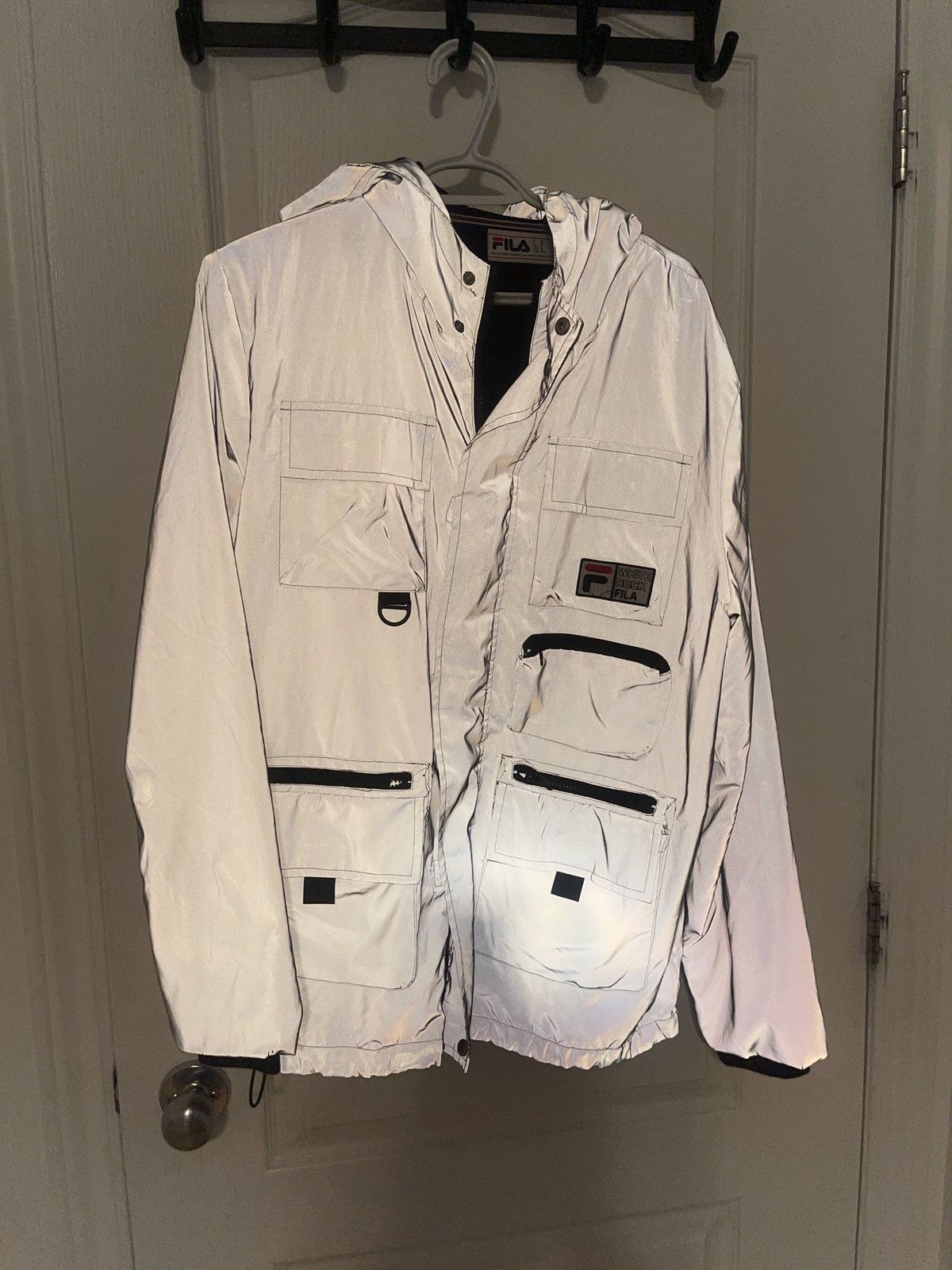 Fila Fila Reflective Rain Cargo Jacket Medium Size US M / EU 48-50 / 2 - 1 Thumbnail