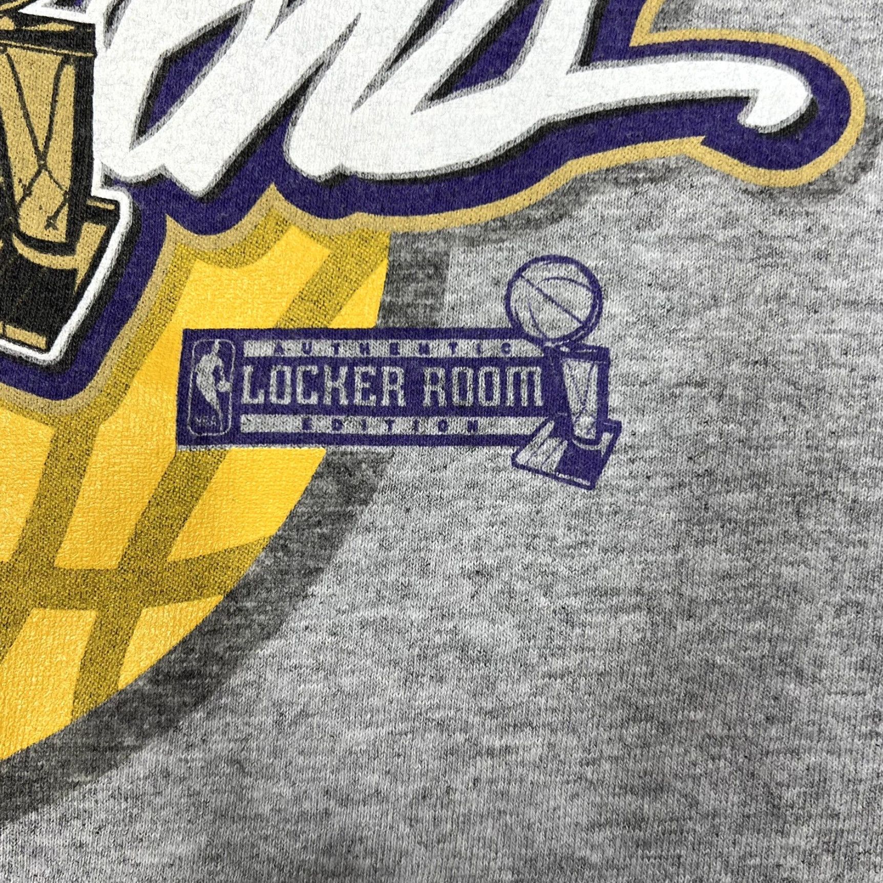 Adidas Los Angeles Lakers 2009 NBA Finals Champions Mens XL T-Shirt Locker Room Edition Size US XL / EU 56 / 4 - 5 Thumbnail