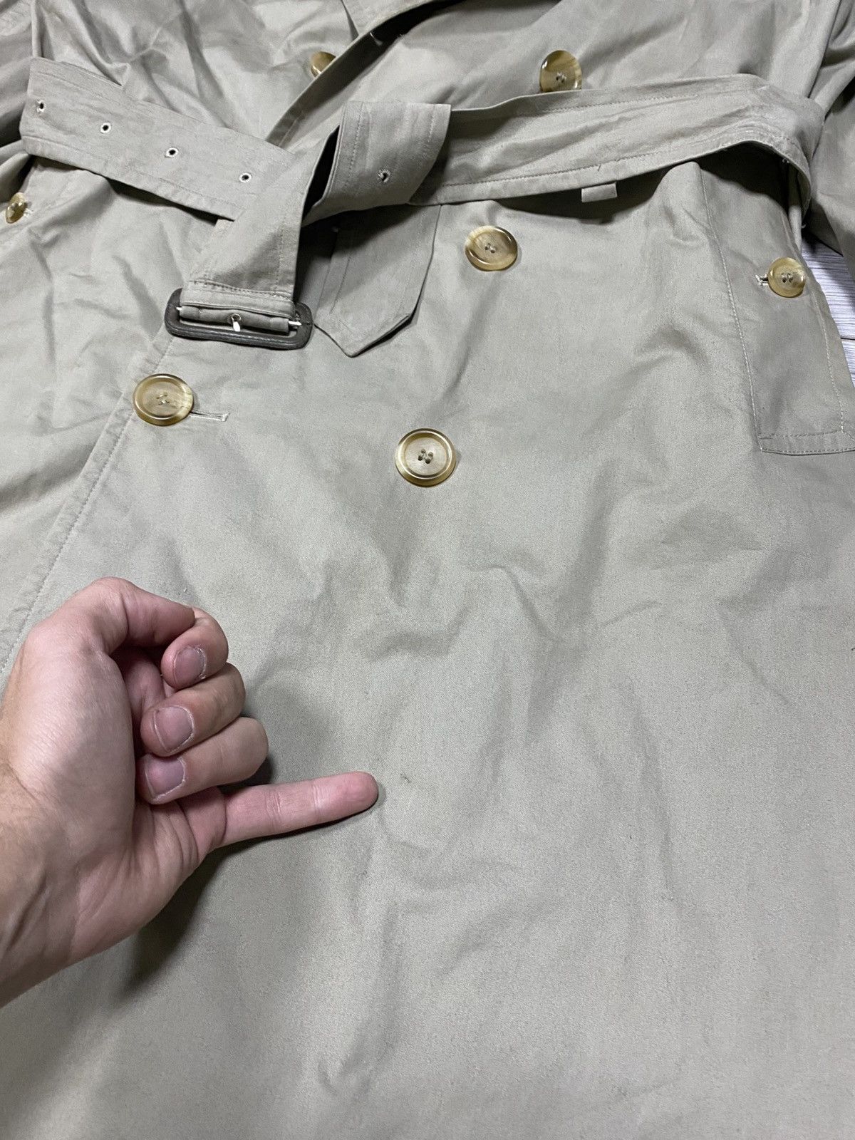 Burberry Burberry vintage trench double breasted beige nova check Size US M / EU 48-50 / 2 - 16 Thumbnail
