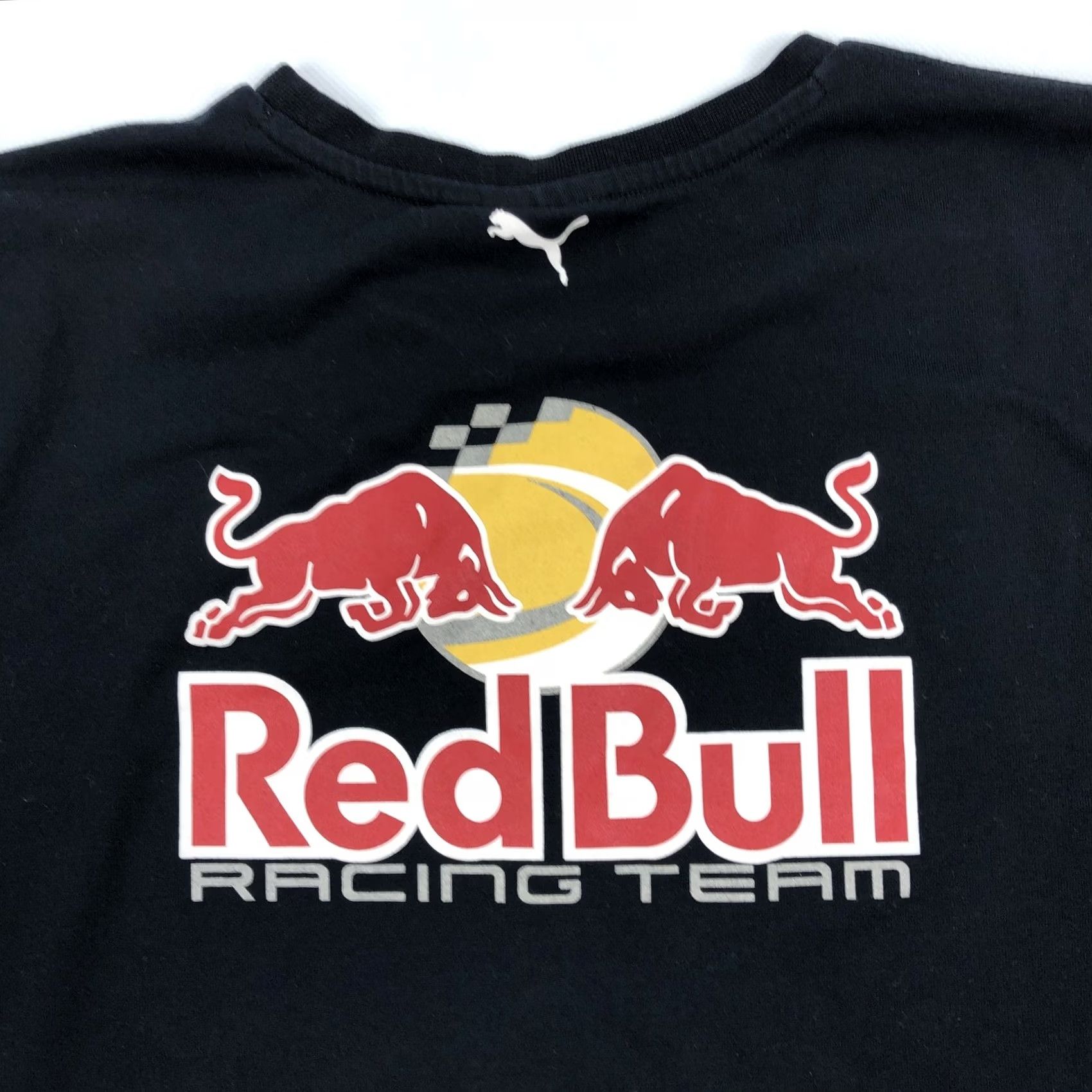 Puma Puma Red Bull Racing T-Shirt Men M Black Short Sleeve Logo Graphic Tee Size US M / EU 48-50 / 2 - 7 Thumbnail