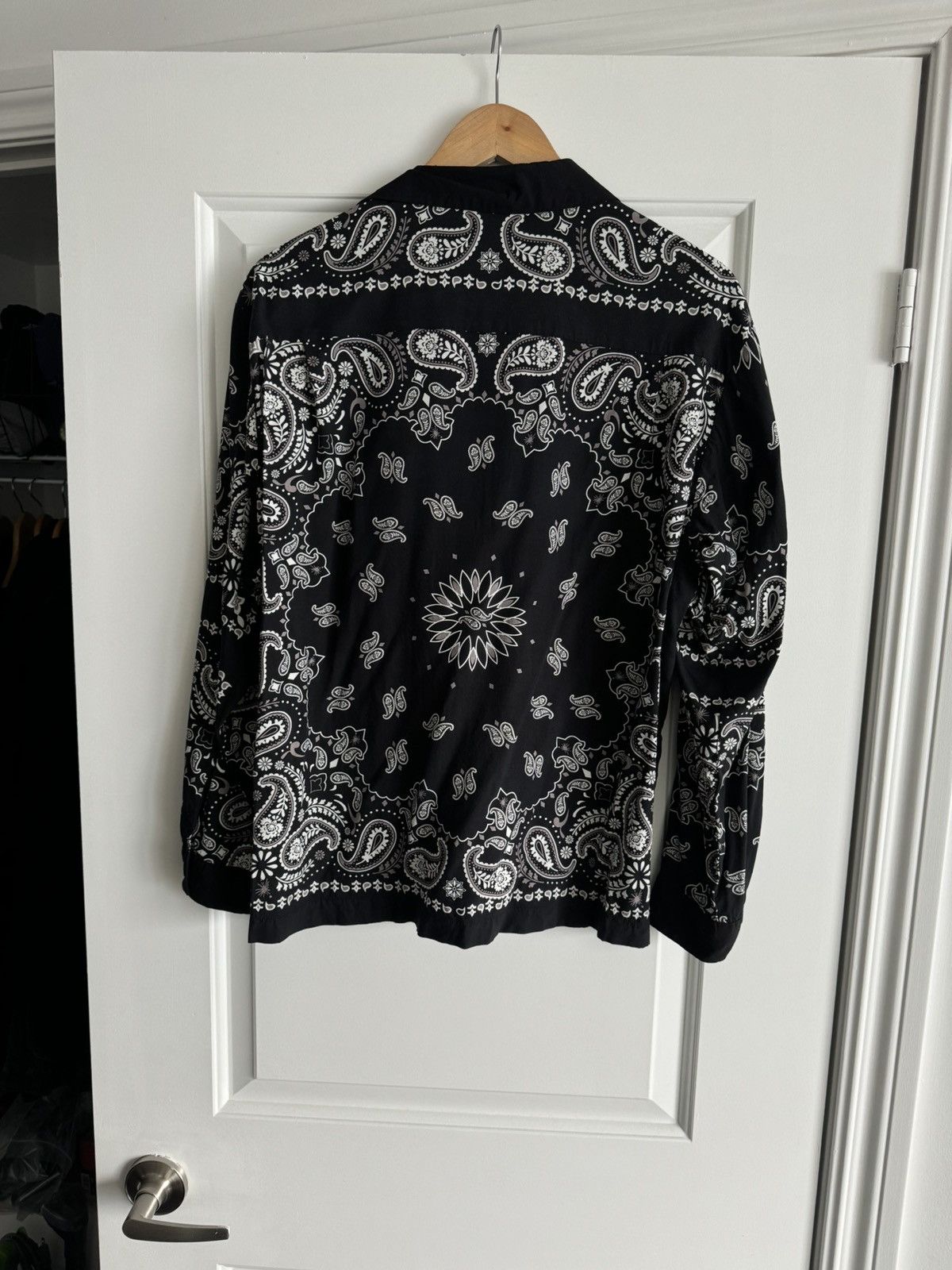 GU × Maison MIHARA YASUHIRO Yasuhiro Mihara × GU Paisley Long Sleeve Bandana Collar Size US M / EU 48-50 / 2 - 2 Thumbnail