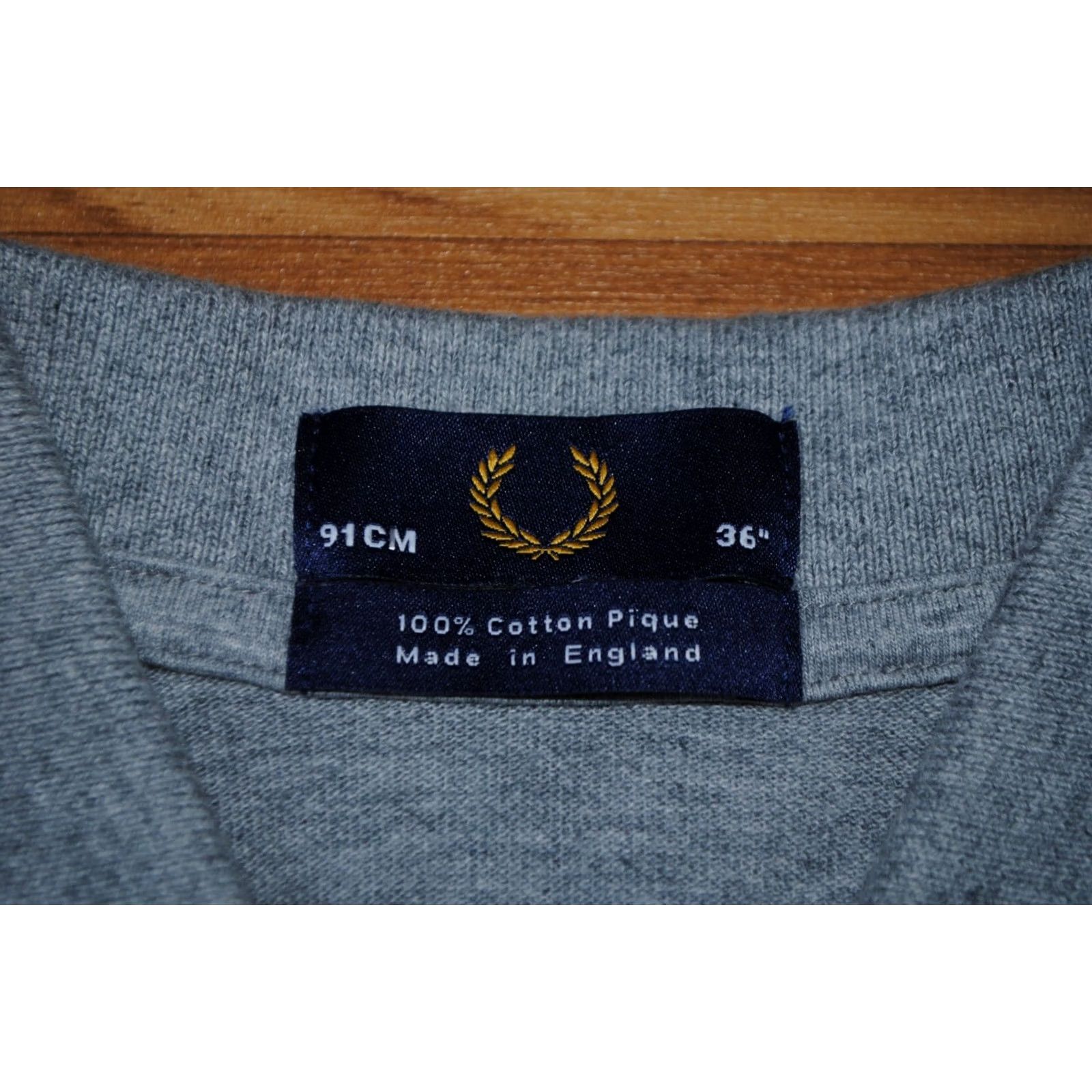 Fred Perry Fred Perry Polo Shirt Gray Color Made in England Size S Mens Small Mint Size US S / EU 44-46 / 1 - 3 Thumbnail