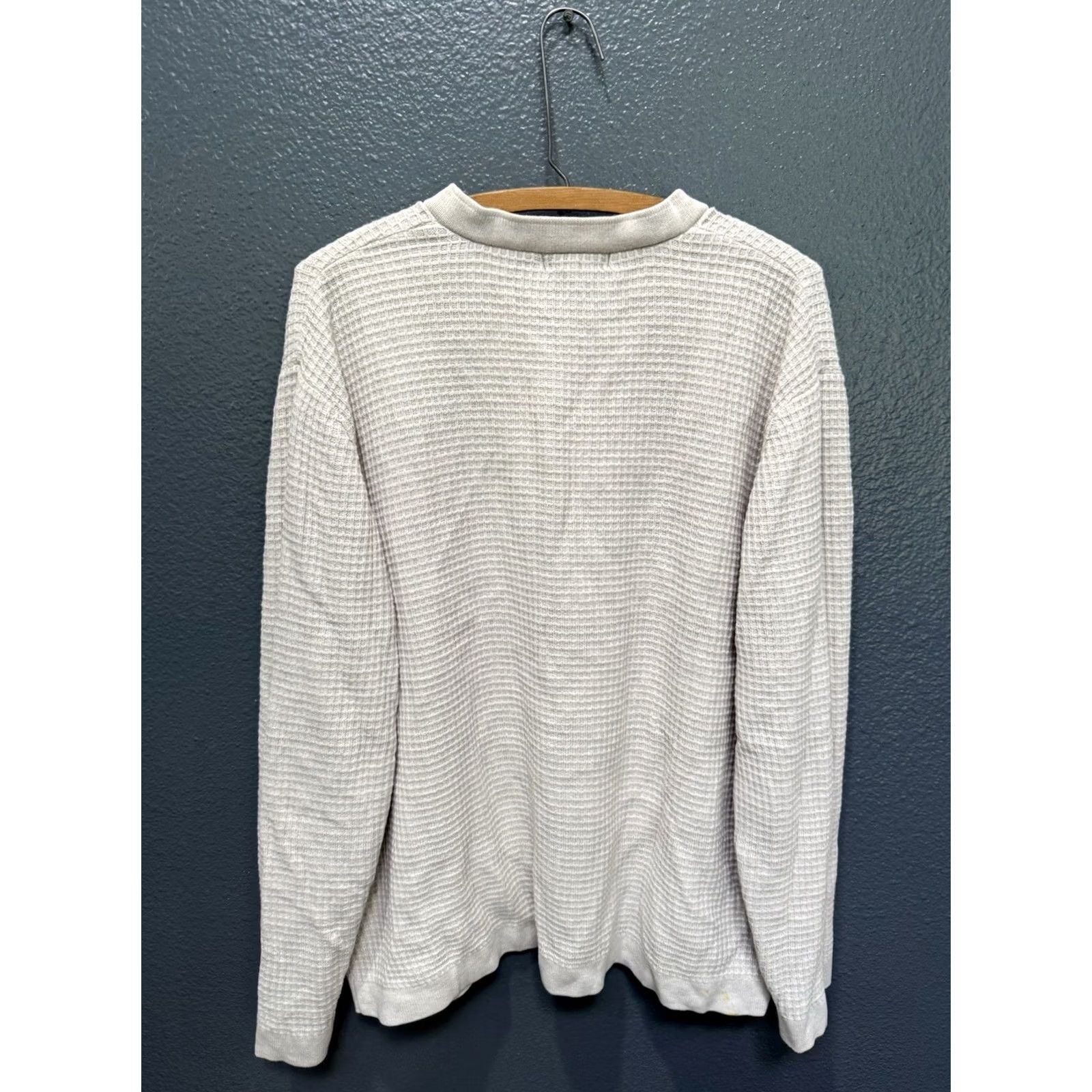 Cherokee VINTAGE Cherokee White Cotton Thermal Long Sleeve Shirt XL Mens Size US XL / EU 56 / 4 - 5 Thumbnail