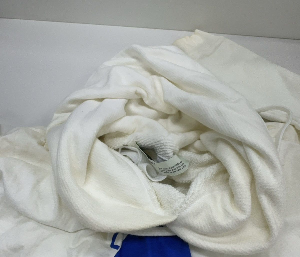 Off-White Off-White Triangle Double Sleeve Hooded Sweatshirt Size US XL / EU 56 / 4 - 5 Thumbnail