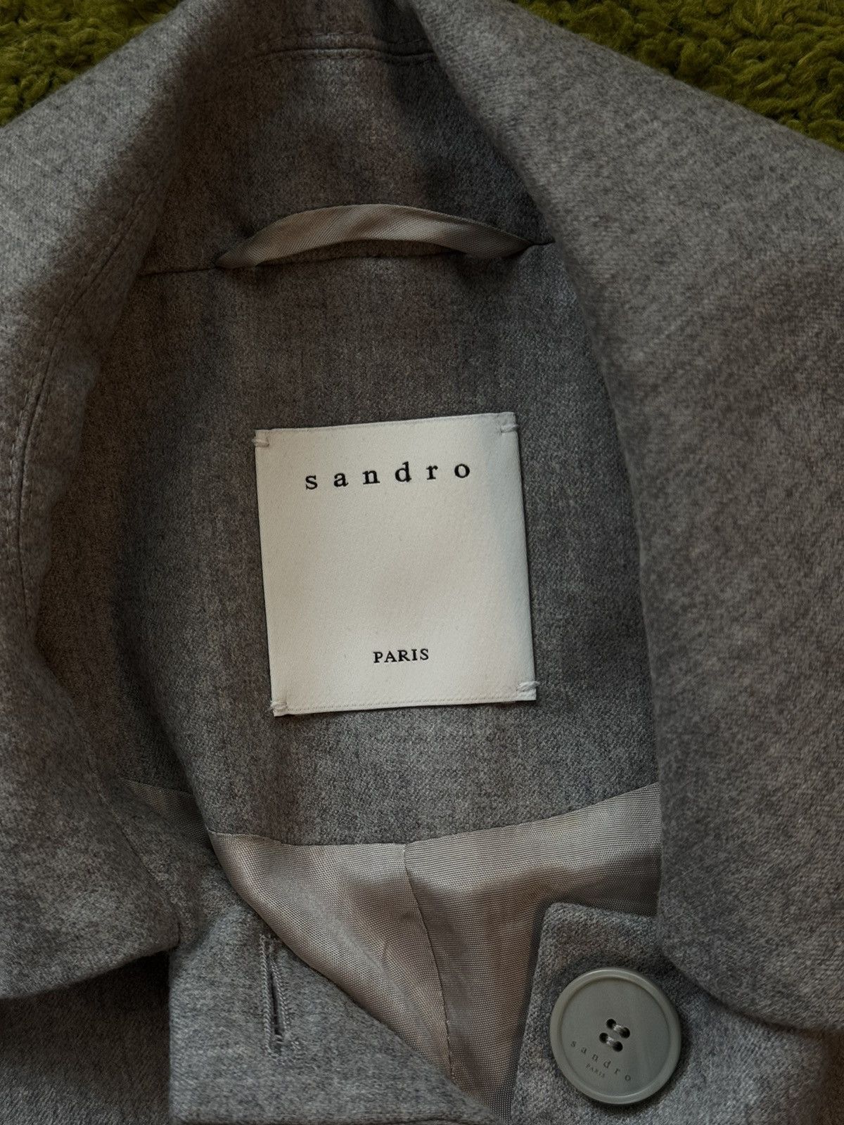 Designer × Sandro Sandro oldmoney style wool blazer jacket Size M / US 6-8 / IT 42-44 - 5 Thumbnail