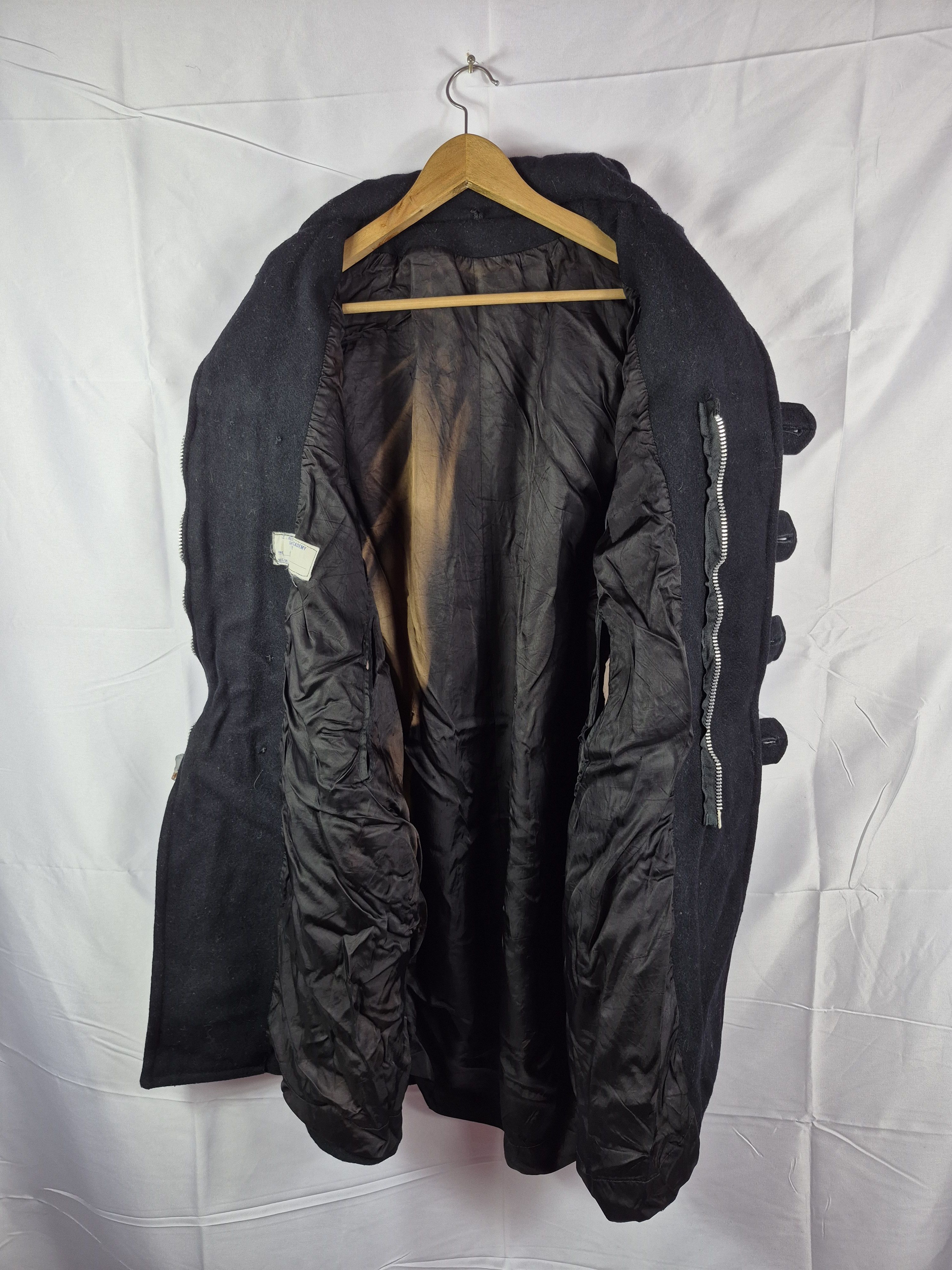 Vintage 🔥 Vintage 70s US Marines Long Coat Wool Jacket Size US L / EU 52-54 / 3 - 11 Thumbnail