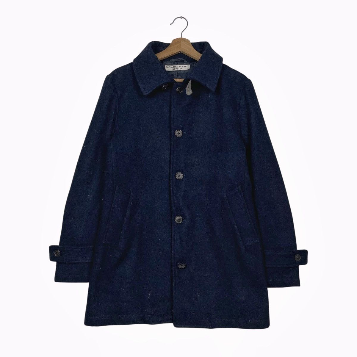 Katharine Hamnett London Katherine Hamnett London Wool Jacket Size US S / EU 44-46 / 1 - 1 Thumbnail