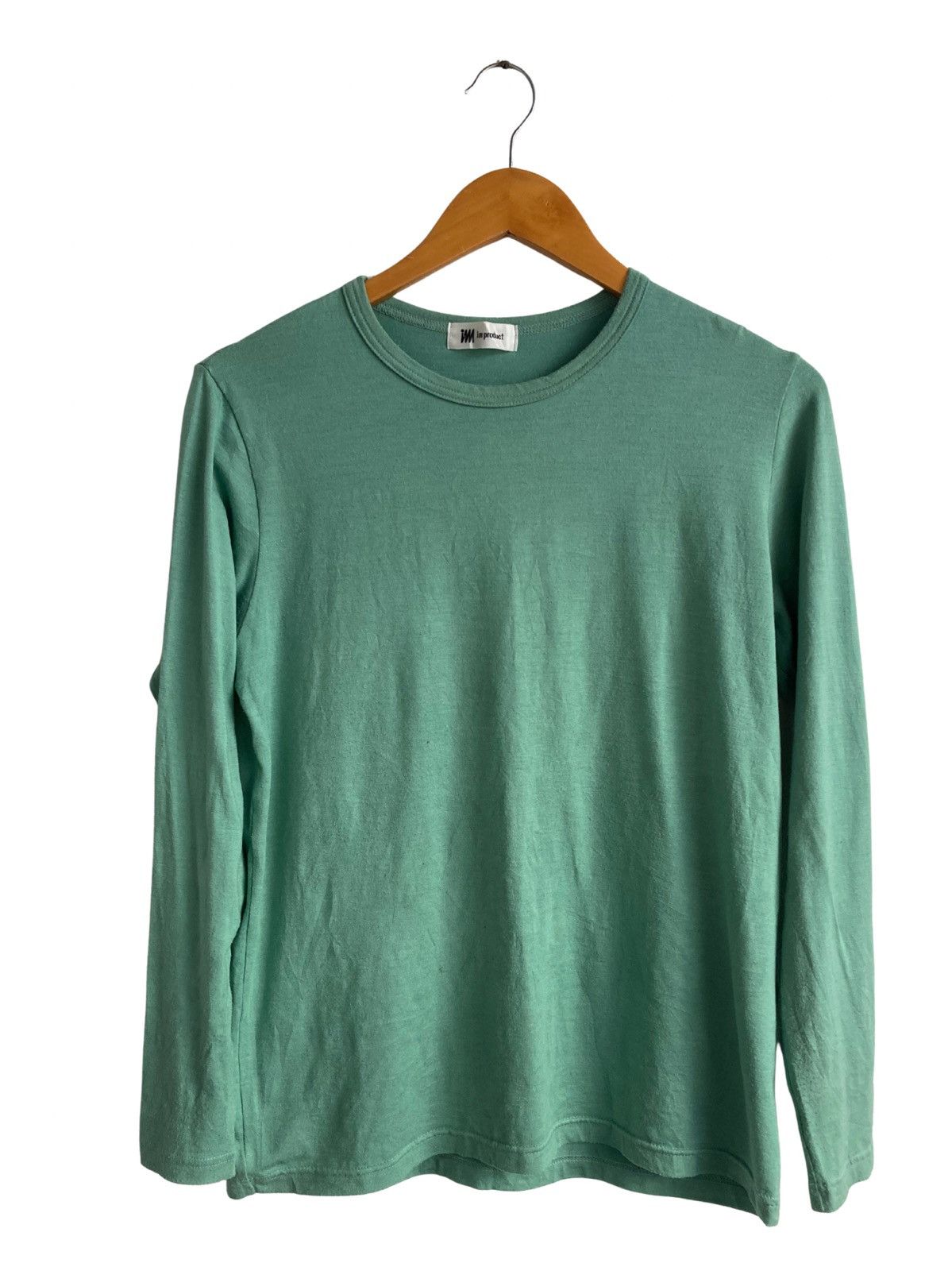 Issey Miyake IM Product by Issey Miyake Long Sleeve Tee (Green) Size S / US 4 / IT 40 - 4 Thumbnail