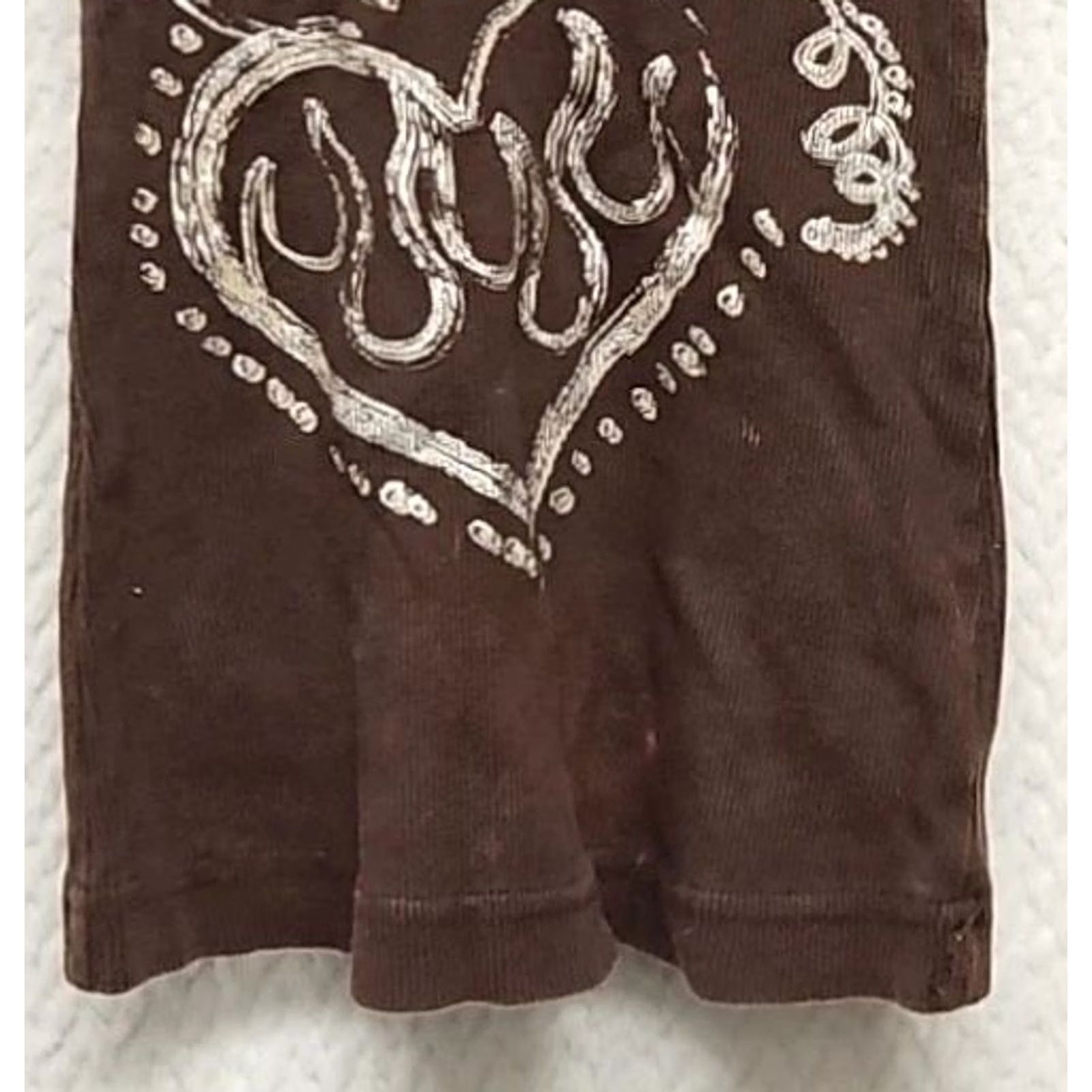 CHOCOOLATE Y2K Chocolate Brown Ribbed Graphic Tank Rock Grunge Angel Self Esteem Scoop Neck Sleeveless Pullover M Juniors Women Tank Brown Angel Mens Girls Women Size M / US 6-8 / IT 42-44 - 3 Thumbnail
