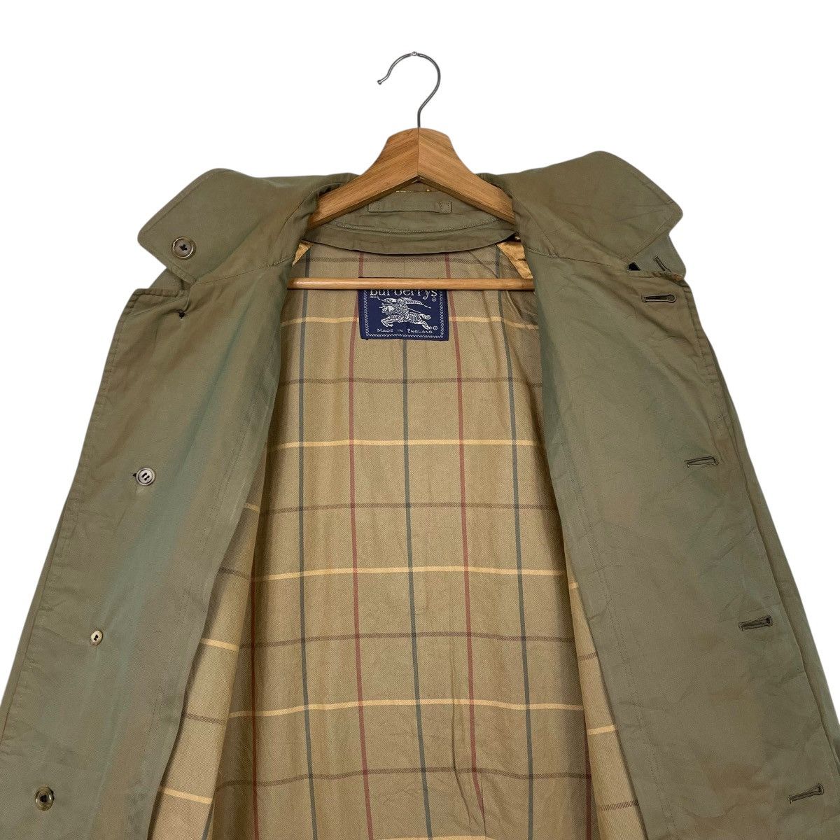 Burberry Vintage Burberrys Nova Check Trenchcoat Size US M / EU 48-50 / 2 - 13 Thumbnail