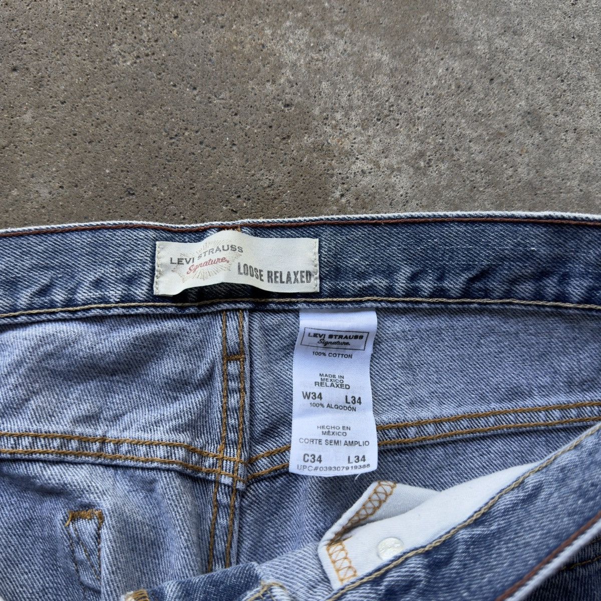 Levi's Faded Levi's Baggy Relaxed Fit Jeans ERD Grunge Skater Size US 34 / EU 50 - 7 Thumbnail